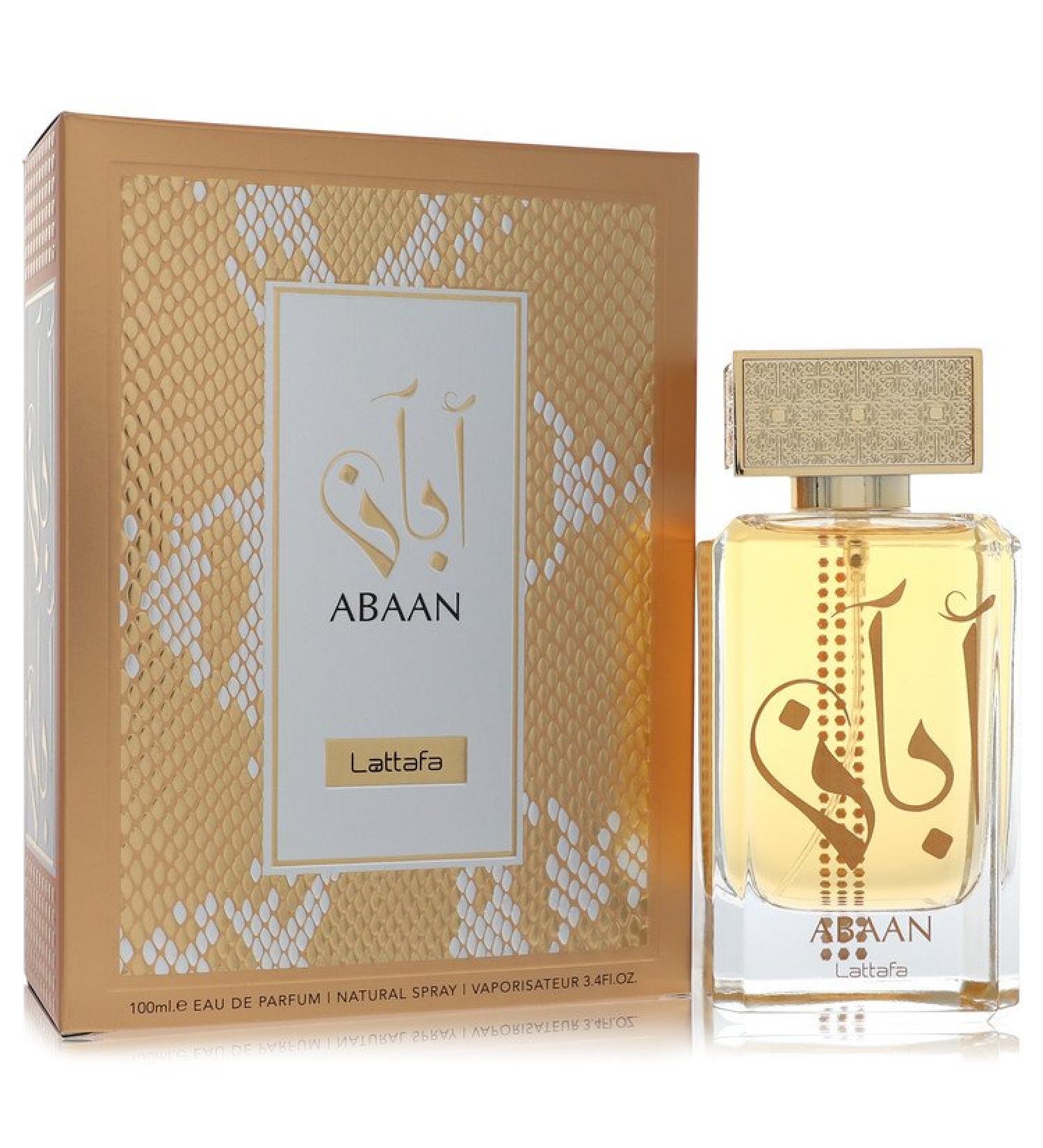 Lattafa Abaan by Lattafa Eau De Parfum Spray (Unisex) 3.4 oz for Men