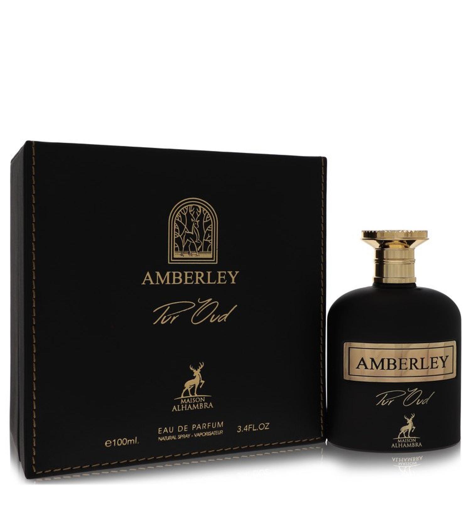 Maison Alhambra Amberley Pure Oud by Maison Alhambra Eau De Parfum Spray (Unisex) 3.4 oz for Women