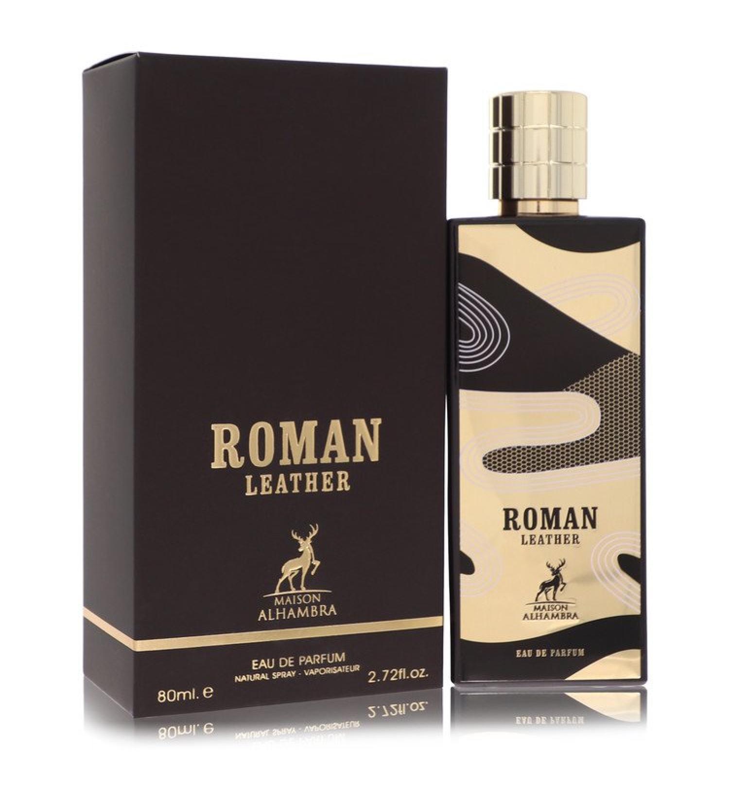 Maison Alhambra Roman Leather by Maison Alhambra Eau De Parfum Spray (Unisex) 2.7 oz for Men