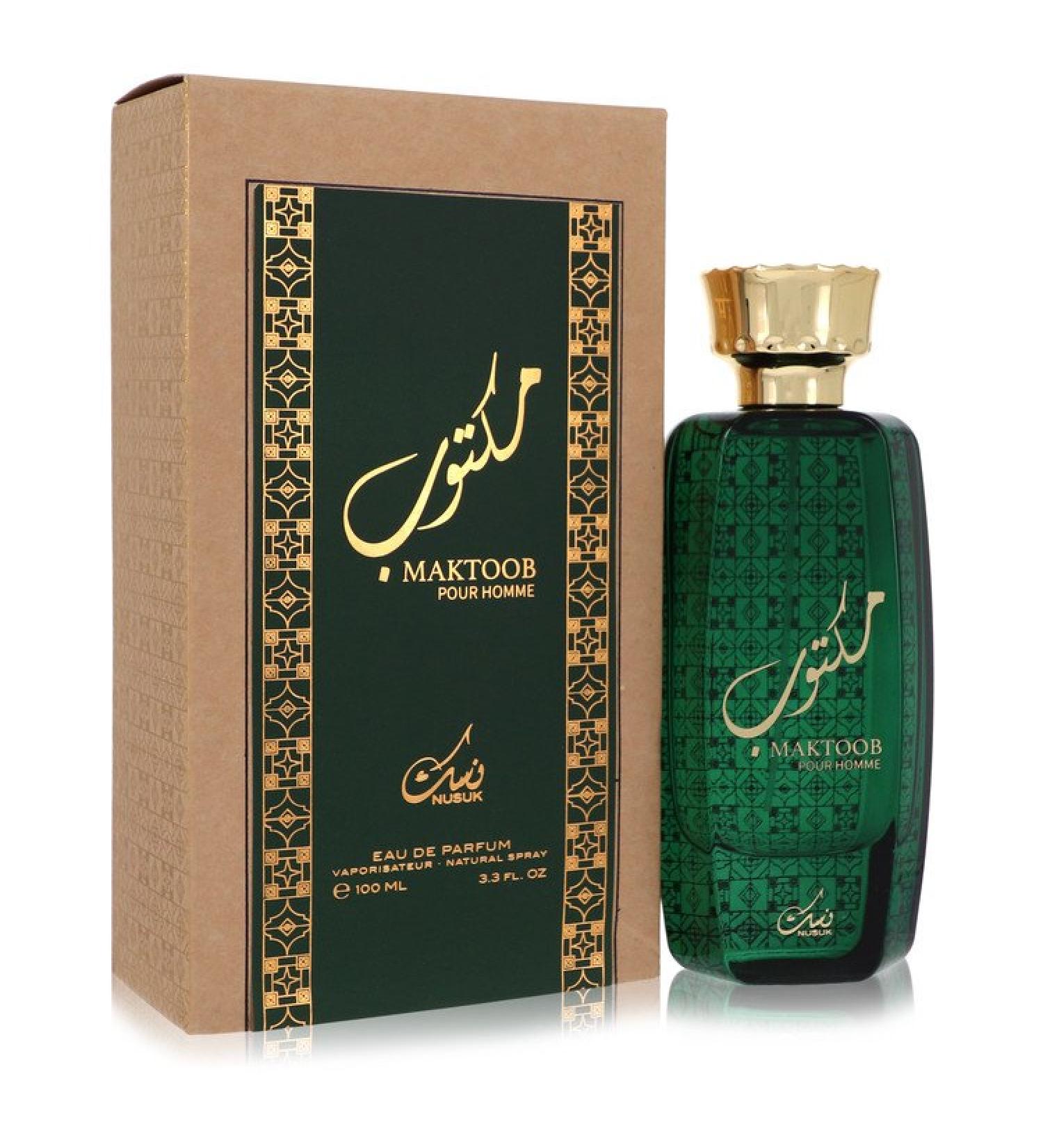 Nusuk Maktoob by Nusuk Eau De Parfum Spray 3.3 oz for Men