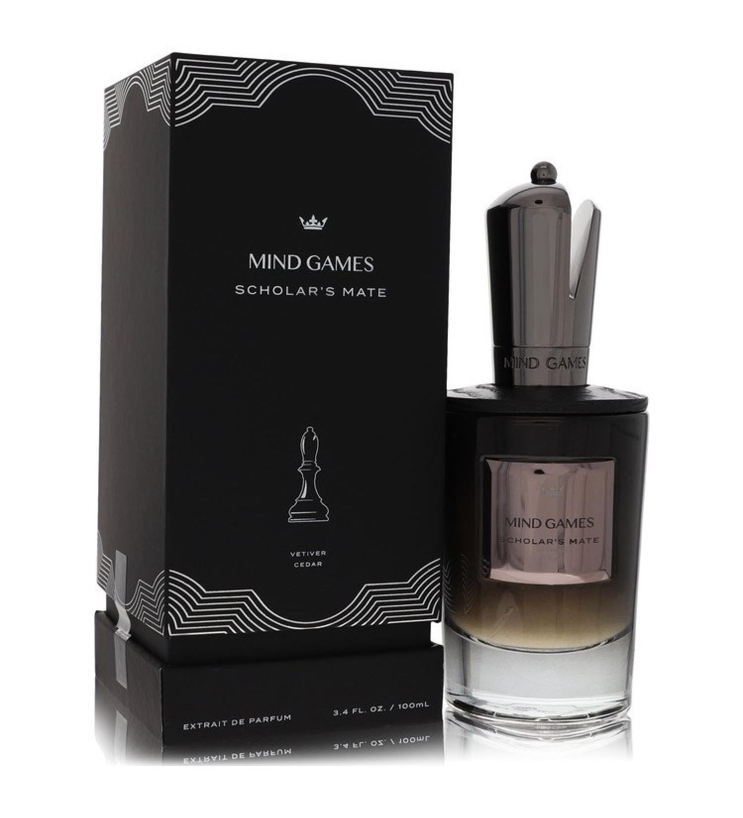 Mind Games Scholar's Mate by Mind Games Extrait De Parfum Spray 3.4 oz for Men