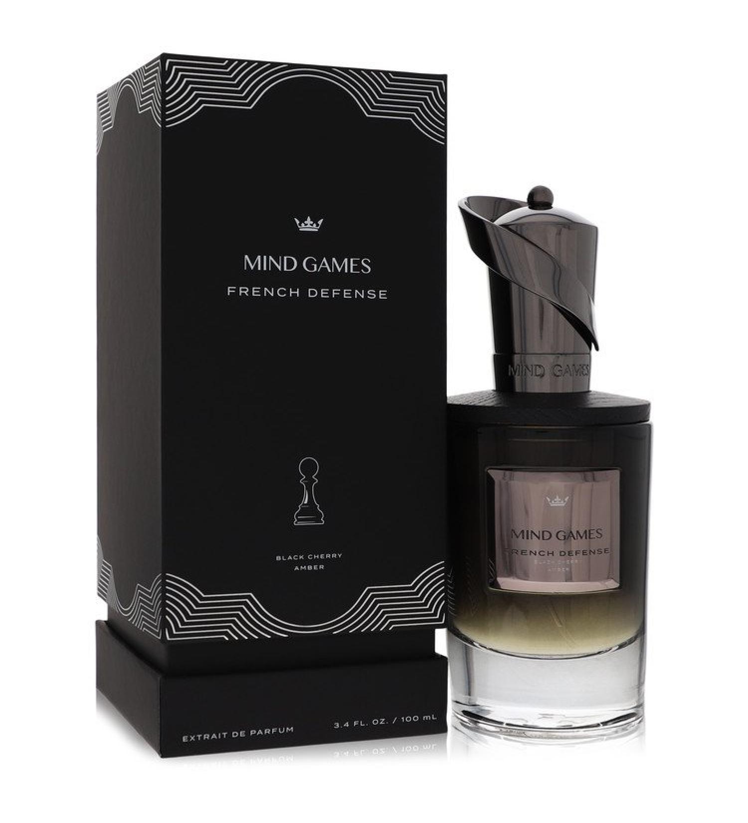 Mind Games French Defense by Mind Games Extrait De Parfum Spray (Unisex) 3.4 oz for Men