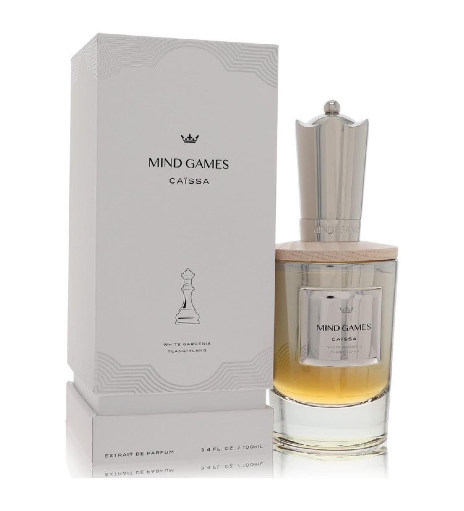 Mind Games Caissa by Mind Games Extrait De Parfum Spray (Unisex) 3.4 oz for Women