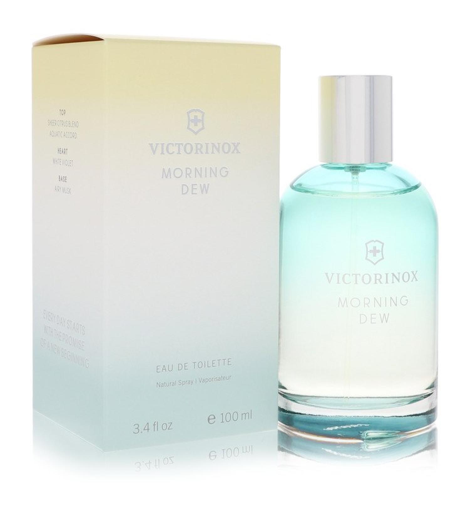 Swiss Army Morning Dew by Victorinox Eau De Toilette Spray 3.4 oz for Women