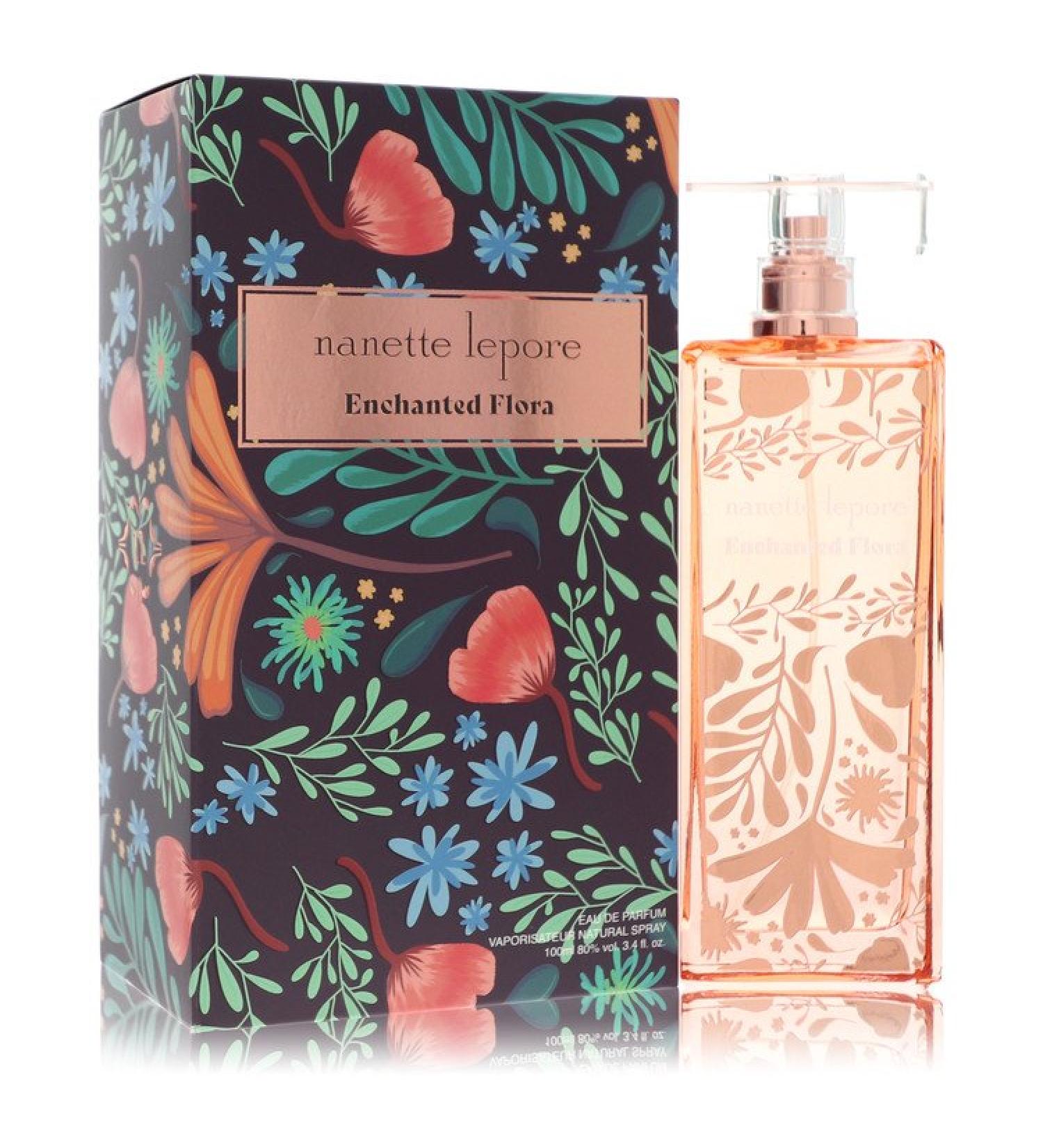 Nanette Lepore Enchanted Flora by Nanette Lepore Eau De Parfum Spray 3.4 oz for Women