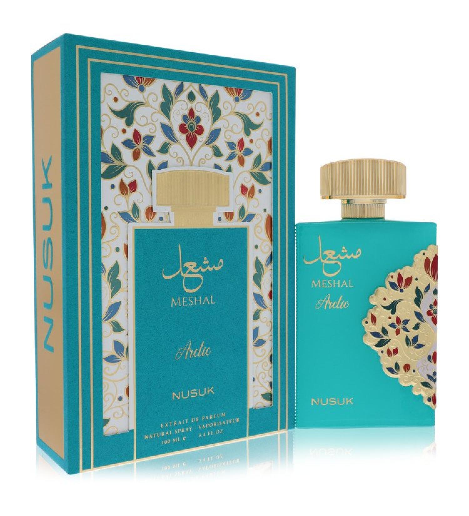 Nusuk Meshal Arctic by Nusuk Extrait De Parfum Spray (Unisex) 3.4 oz for Women