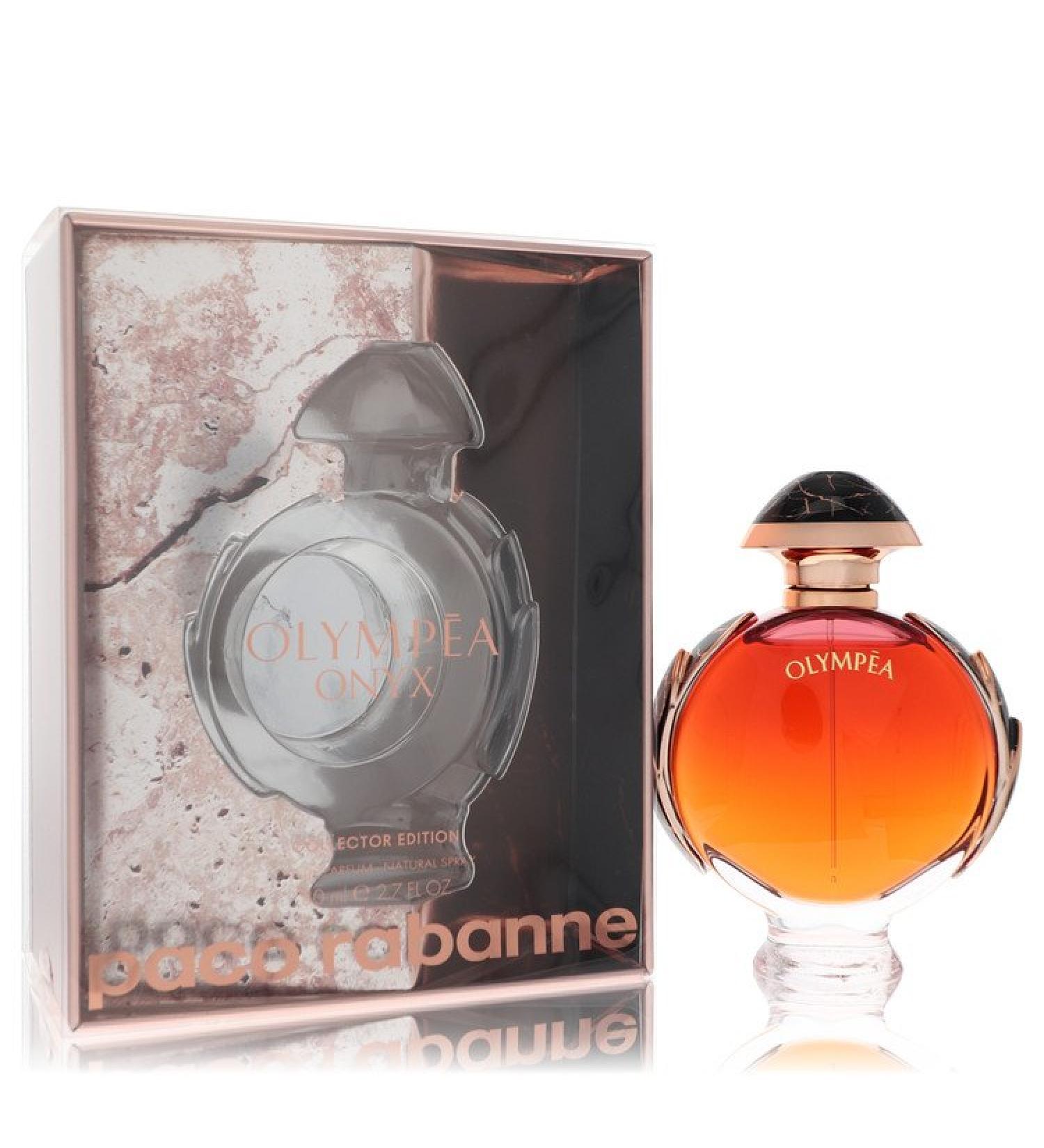 Olympea Onyx by Paco Rabanne Eau De Parfum Spray Collector Edition 2.7 oz for Women