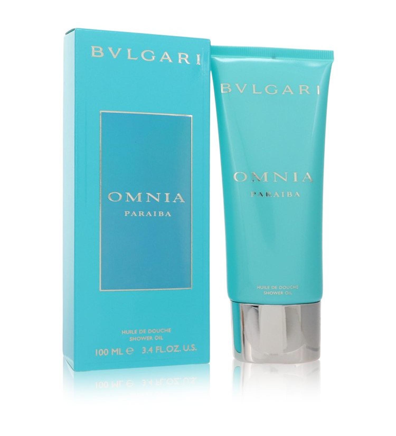Omnia Paraiba by Bvlgari Shower Oil 3.4 oz for Women