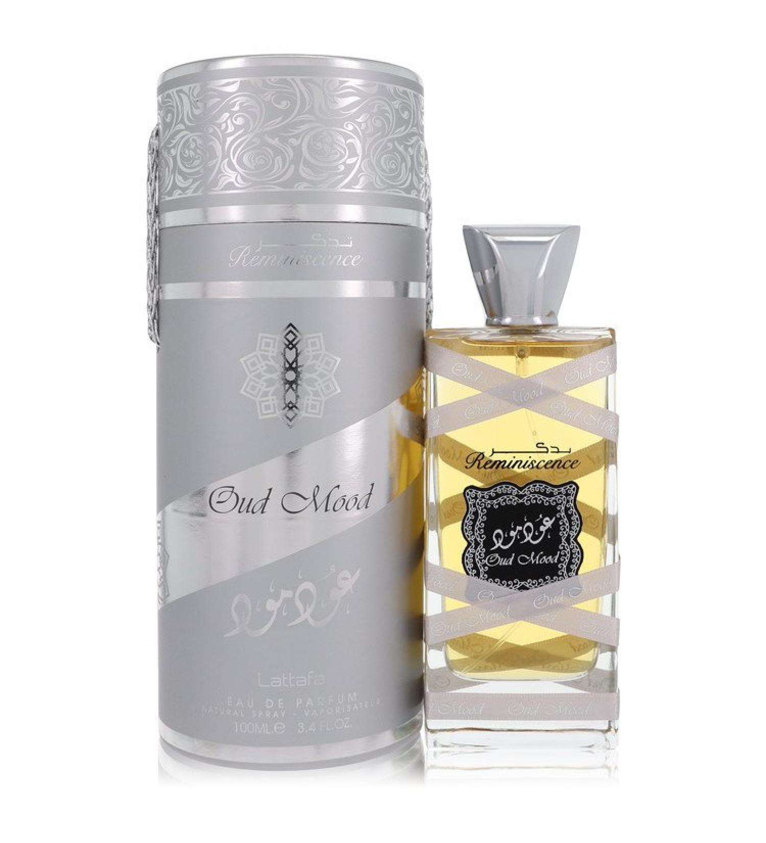 Oud Mood Reminiscence by Lattafa Eau De Parfum Spray (Unisex) 3.4 oz for Women