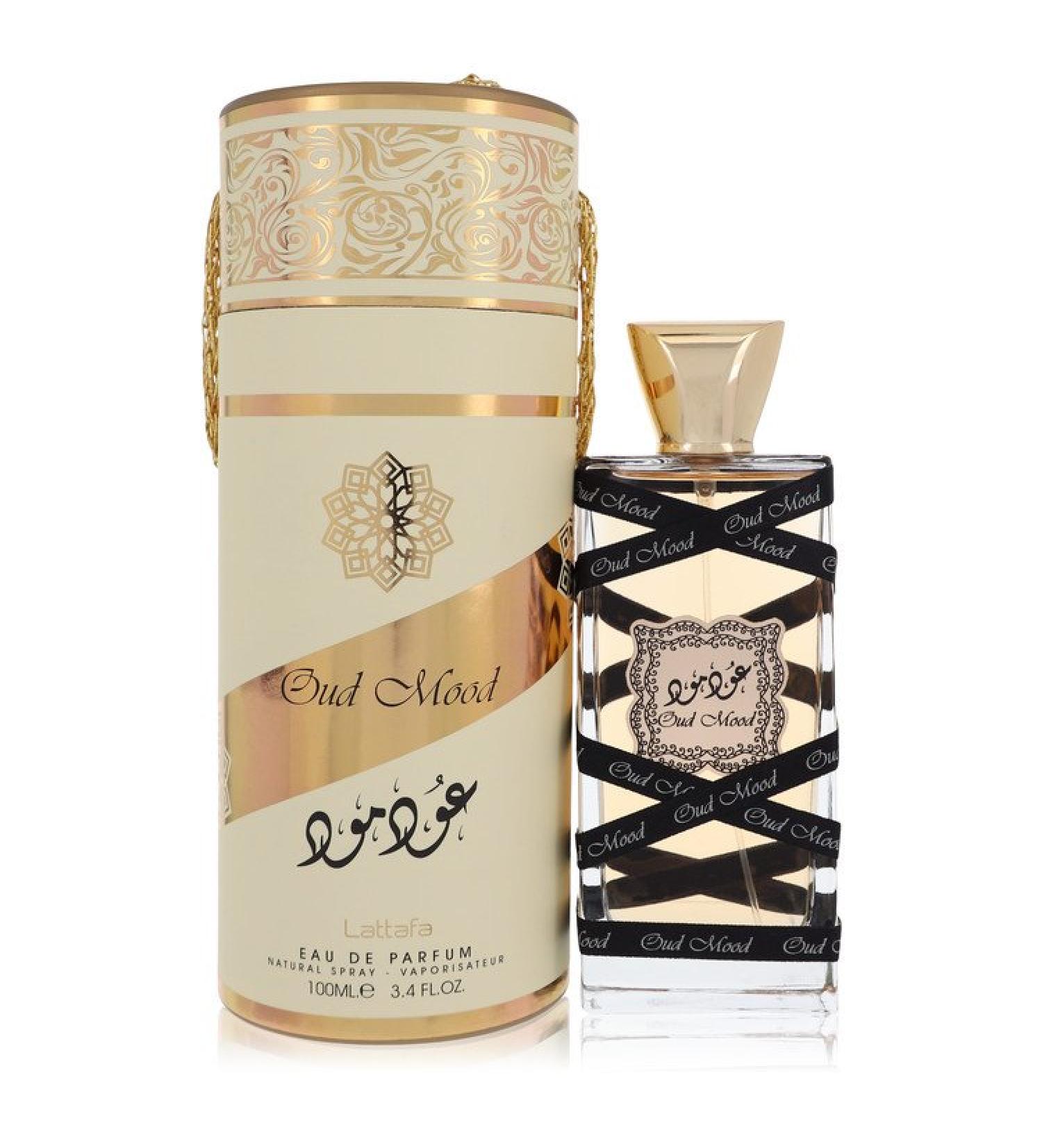 Lattafa Oud Mood by Lattafa Eau De Parfum Spray (Unisex) 3.4 oz for Women