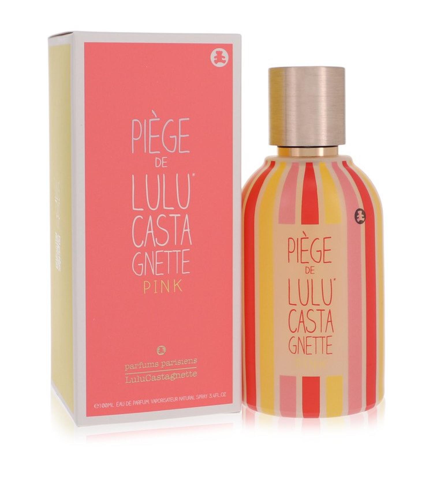 Piege De Lulu Castagnette Pink by Lulu Castagnette Eau De Parfum Spray 3.4 oz for Women