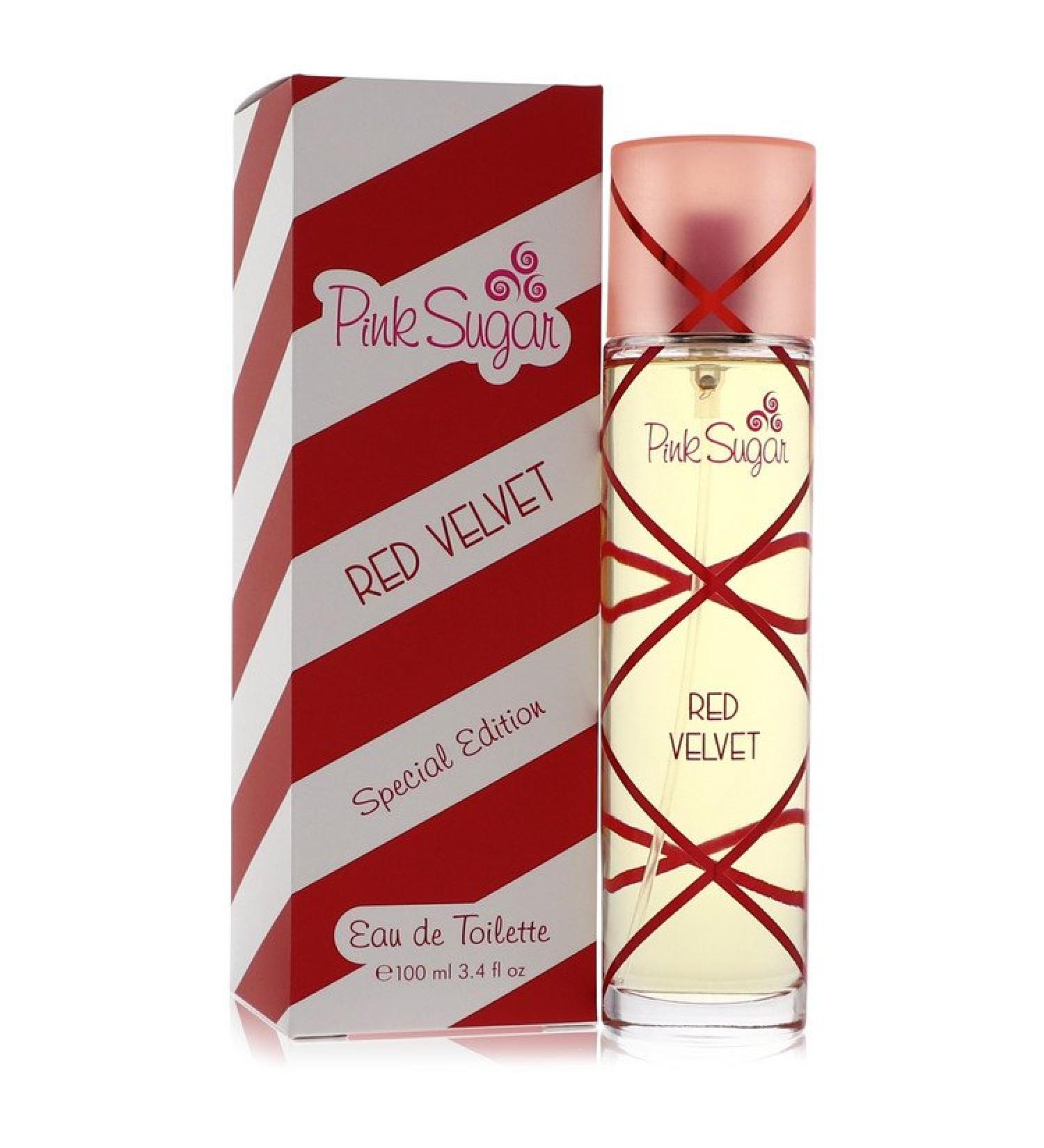 Pink Sugar Red Velvet by Aquolina Eau De Toilette Spray 3.4 oz for Women