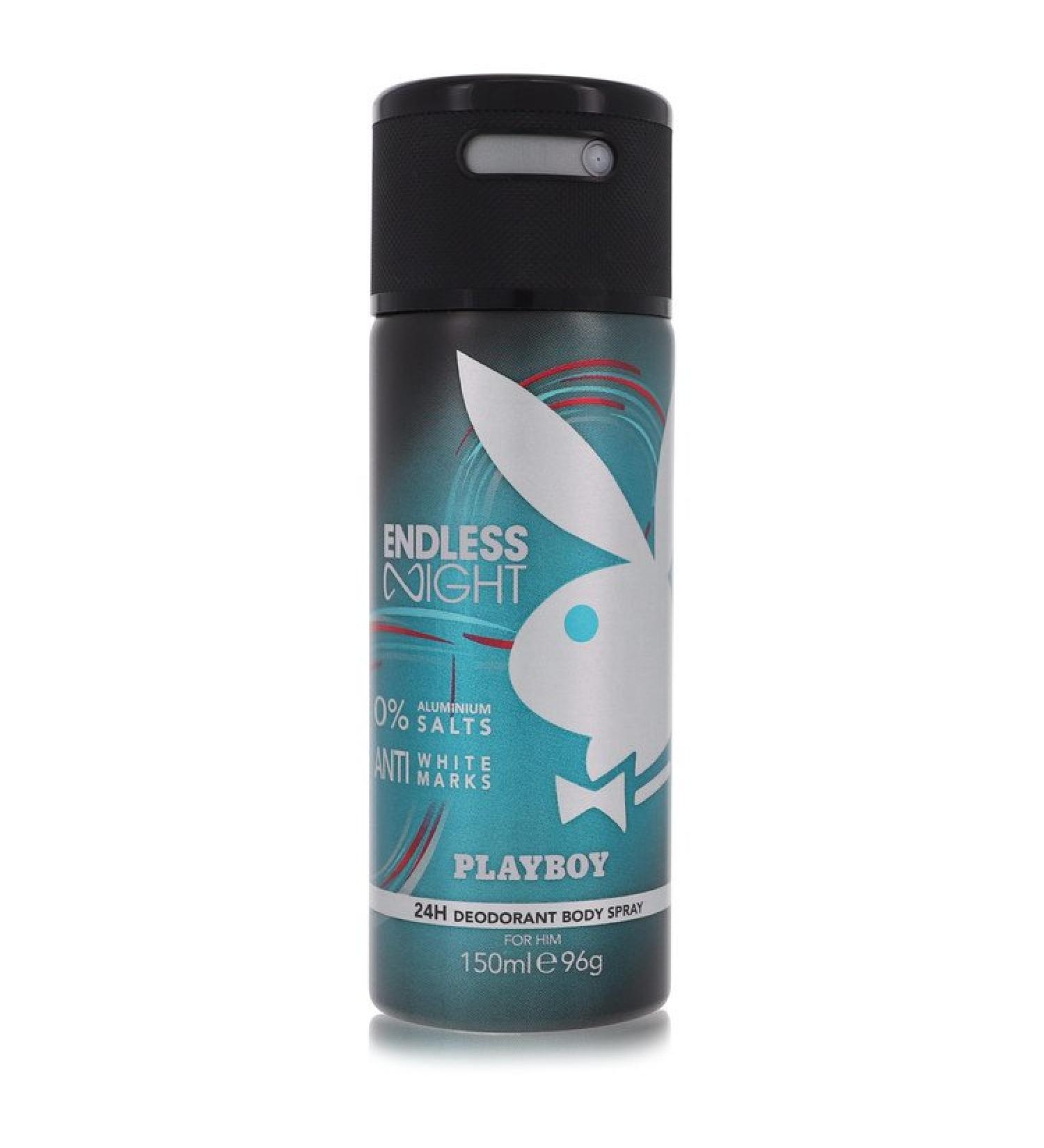 Playboy Endless Night by Playboy Deodorant Spray 5 oz for Men