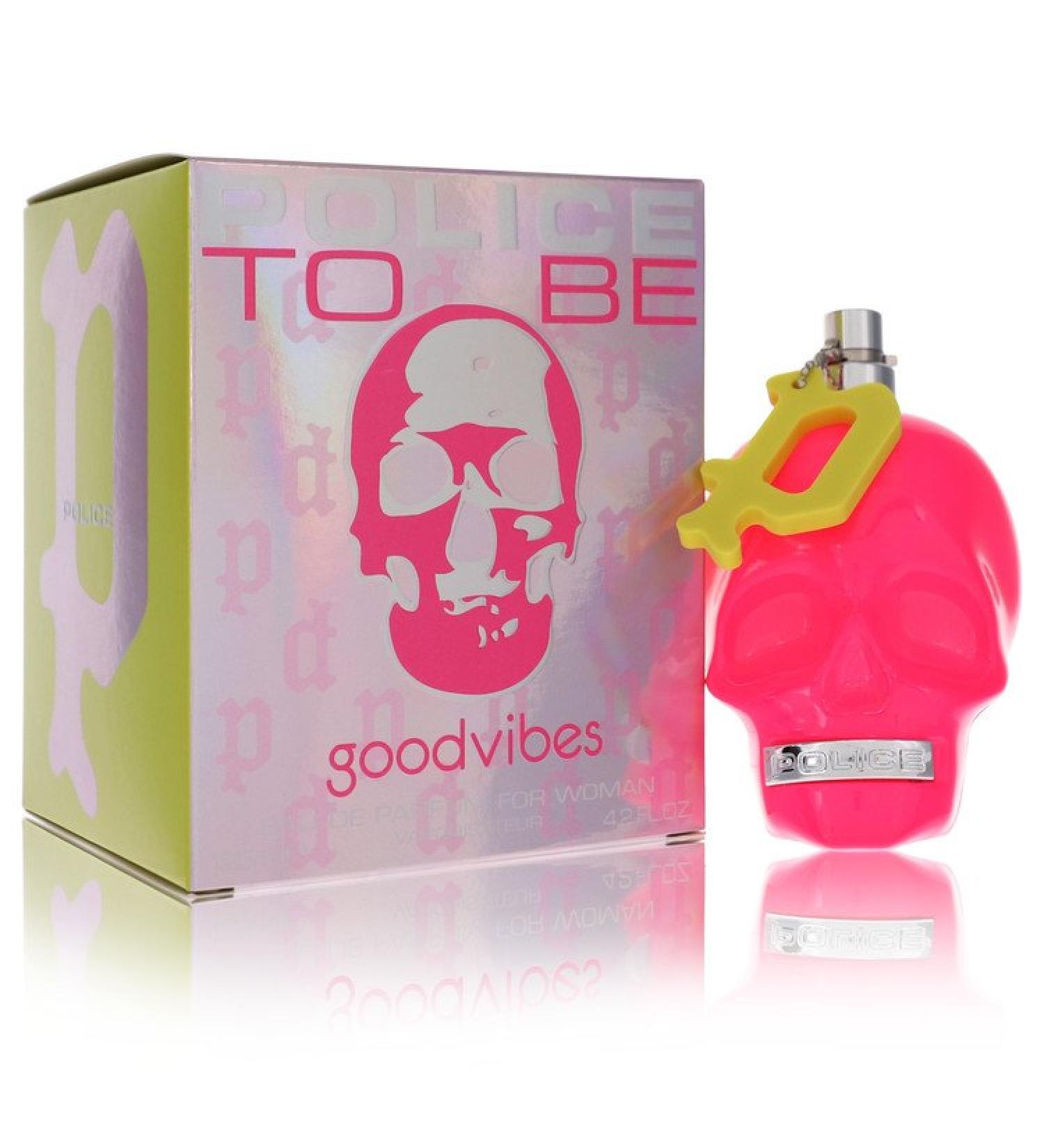 Police To Be Good Vibes by Police Colognes Eau De Parfum Spray 4.2 oz for Women