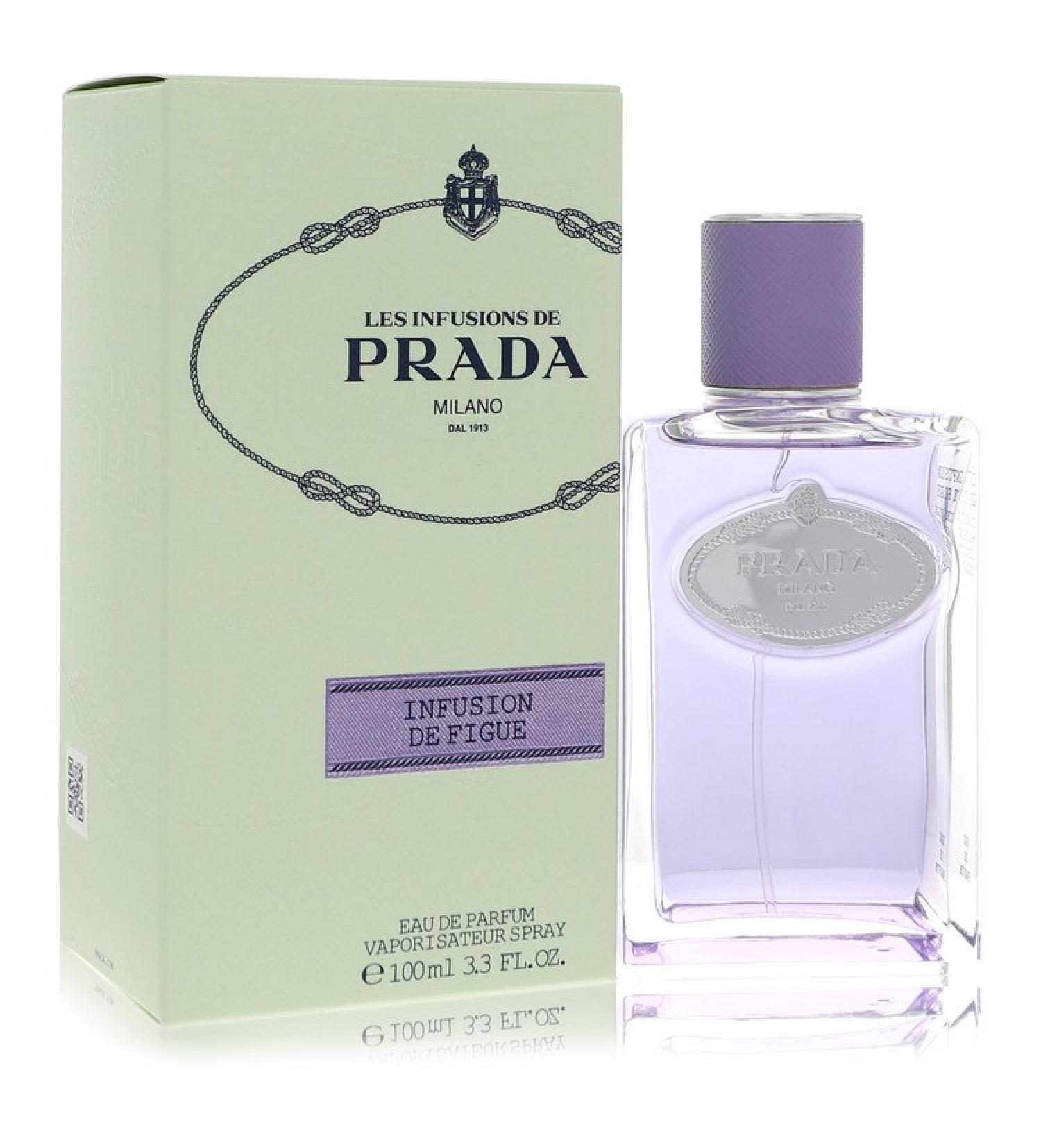 Prada Les Infusions De Infusion De Figue by Prada Eau De Parfum Spray (Unisex) 3.3 oz for Women