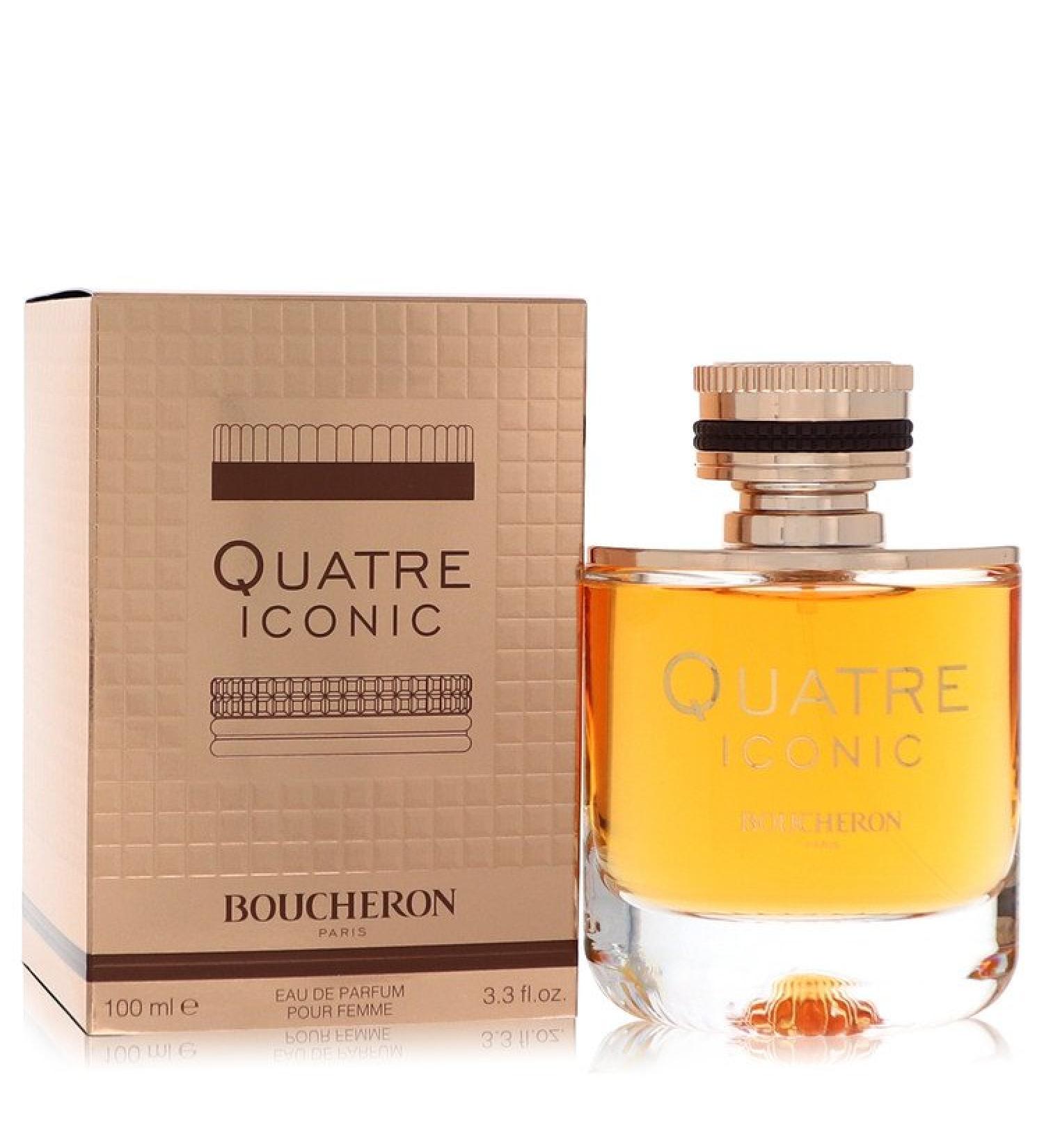 Quatre Iconic by Boucheron Eau De Parfum Spray 3.3 oz for Women