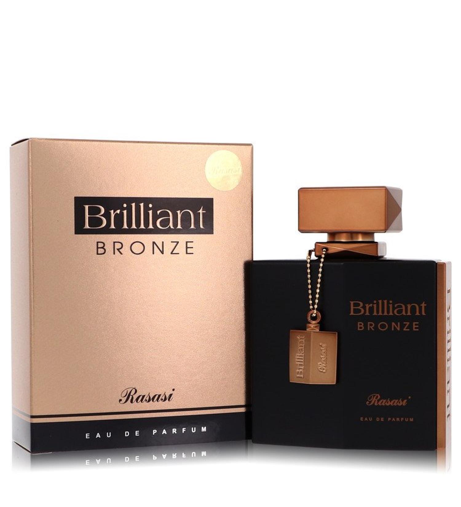 Rasasi Brillant Bronze by Rasasi Eau De Parfum Spray (Unisex) 3.3 oz for Men