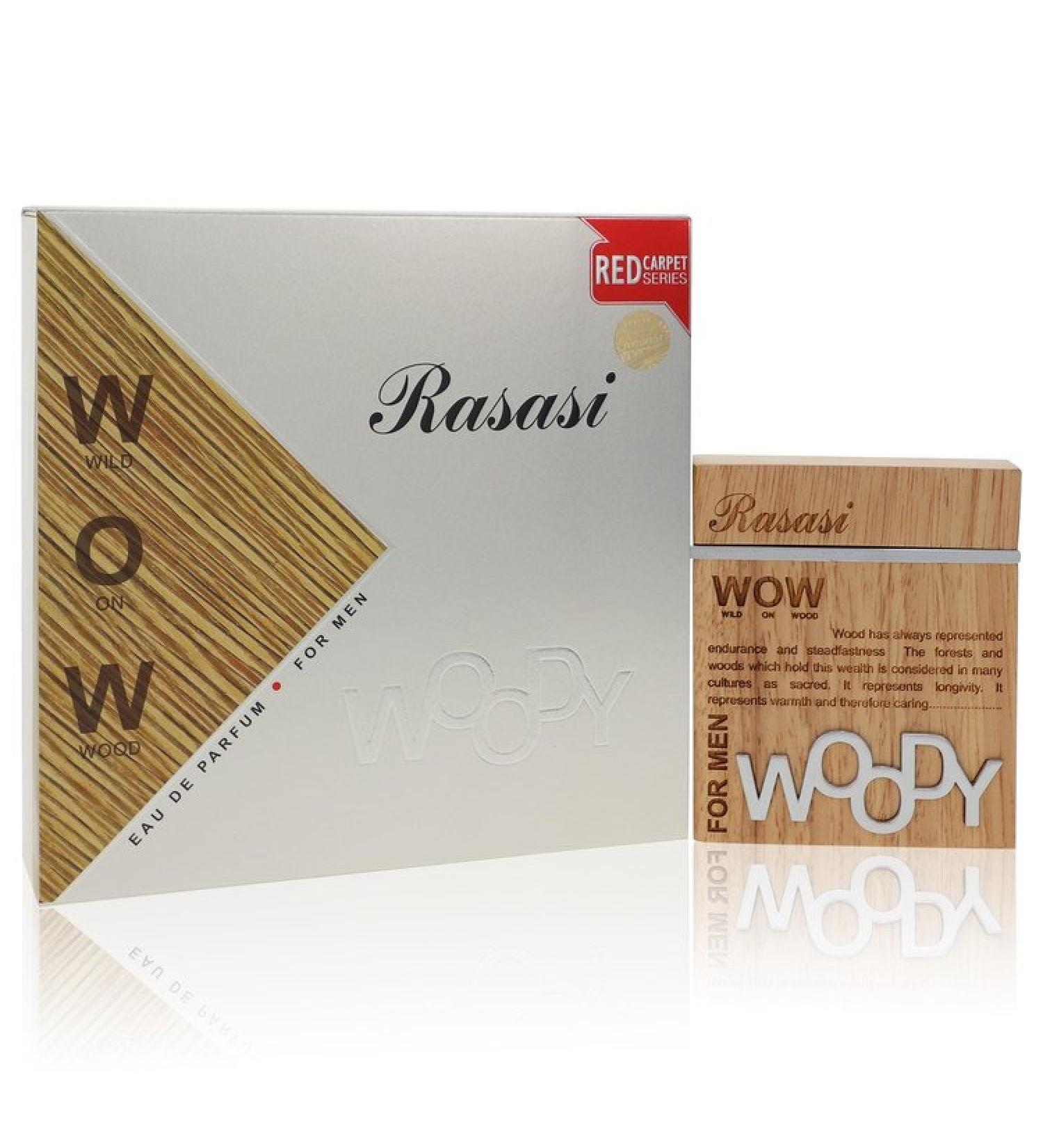 Rasasi Woody by Rasasi Eau De Parfum Spray 2 oz for Men