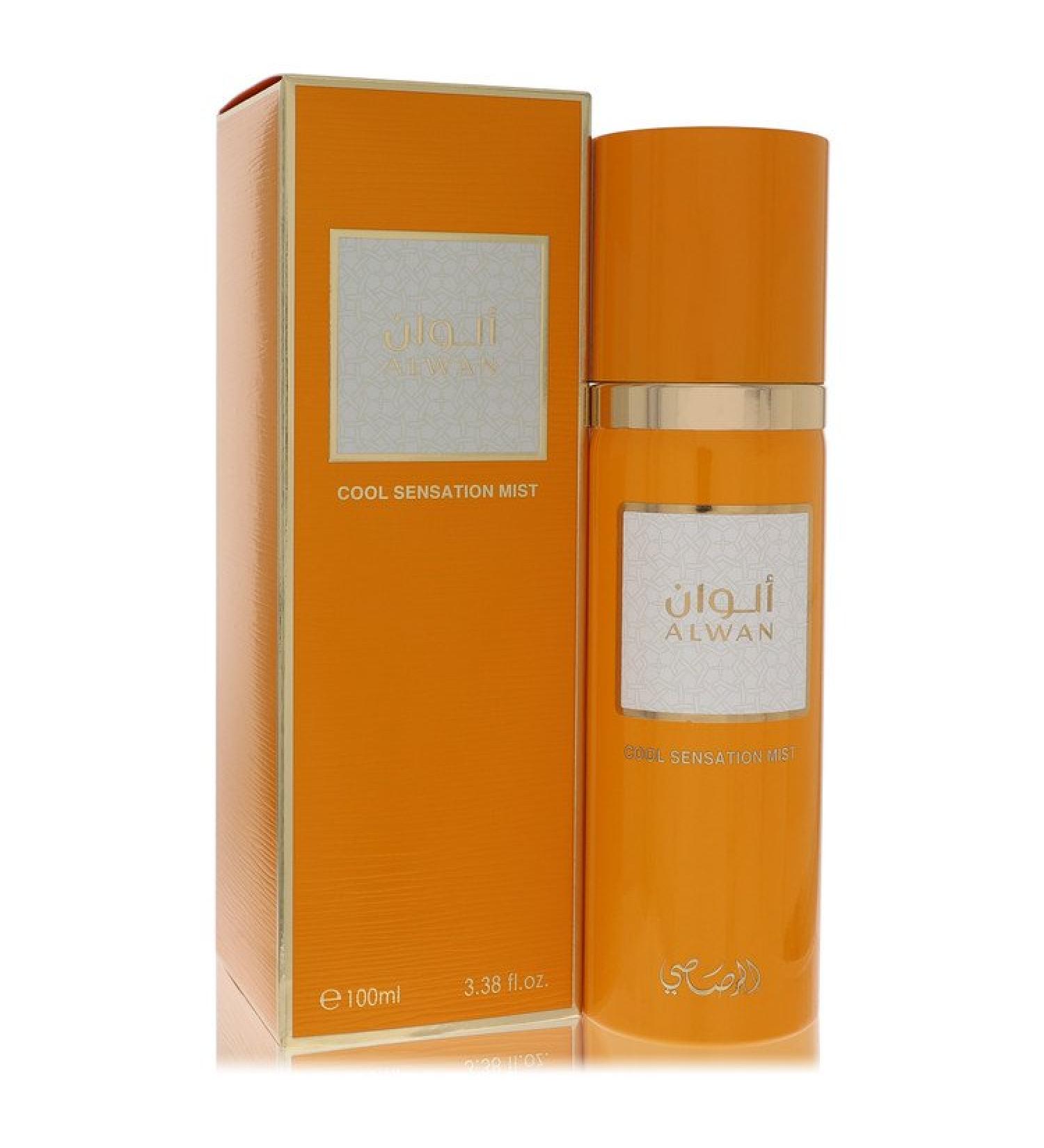 Rasasi Alwan by Rasasi Cool Sensation Mist (Unisex) 3.38 oz for Men