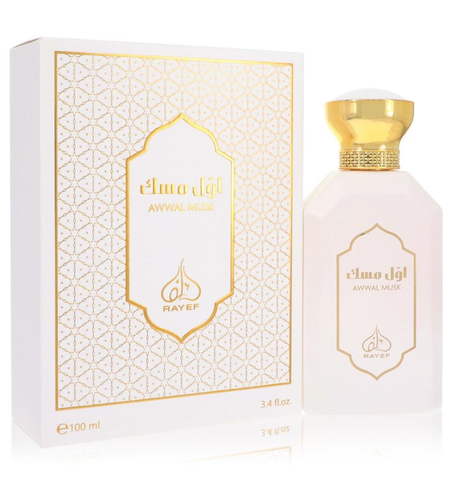 Rayef Awwal Musk by Rayef Eau De Parfum Spray (Unisex) 3.4 oz for Men