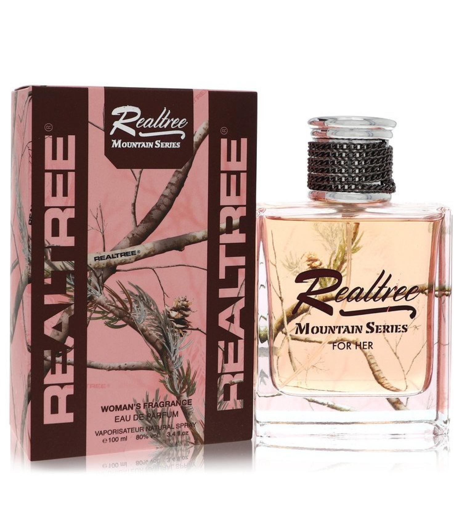 Realtree Mountain Series by Jordan Outdoor Eau De Parfum Spray 3.4 oz for Women