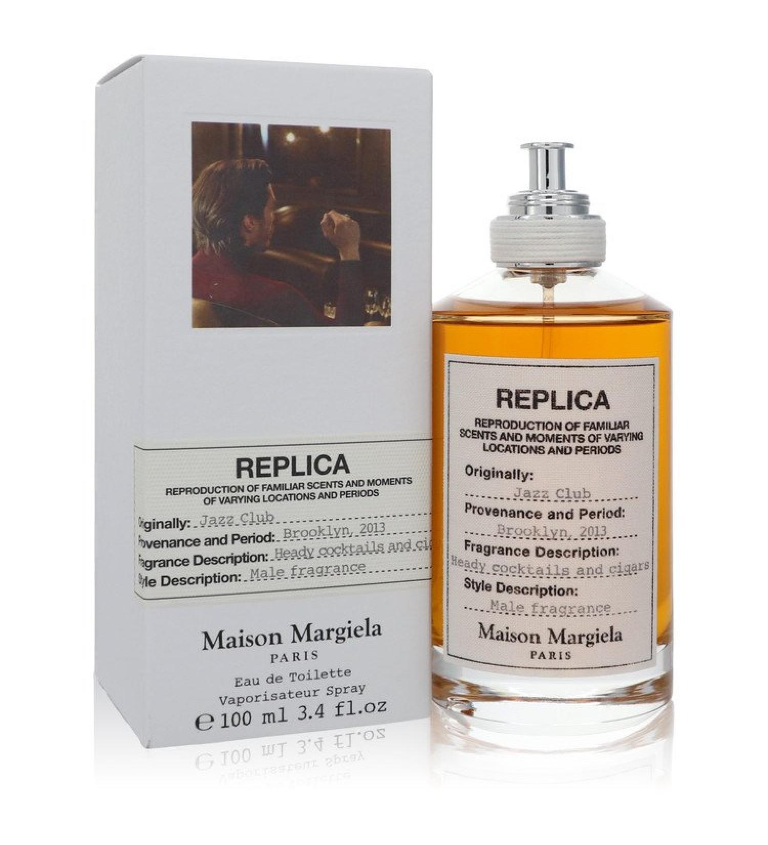 Replica Jazz Club by Maison Margiela Eau De Toilette Spray (Unisex) 3.4 oz for Men