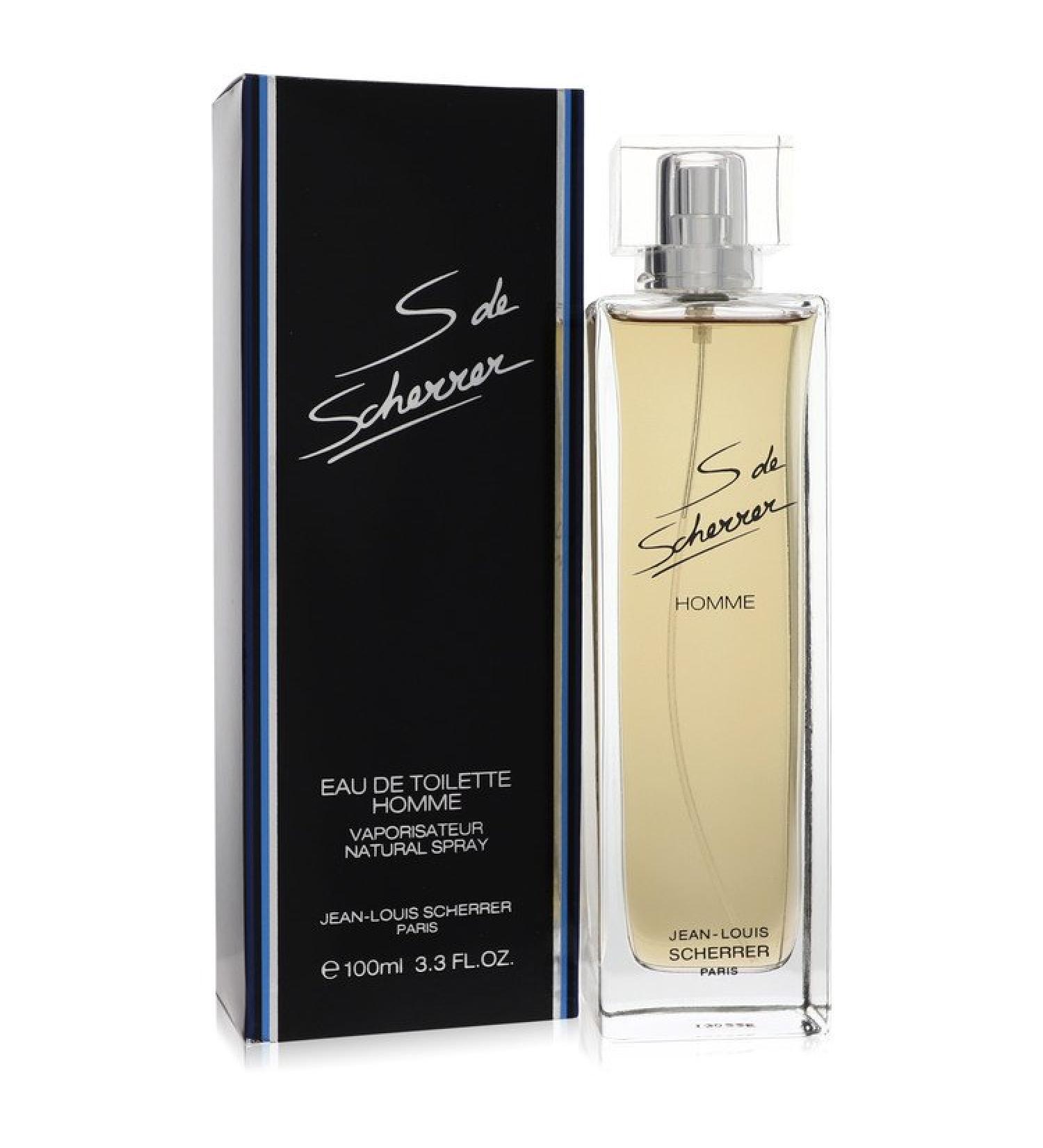 S De Scherrer by Jean Louis Scherrer Eau De Toilette Spray 3.4 oz for Men