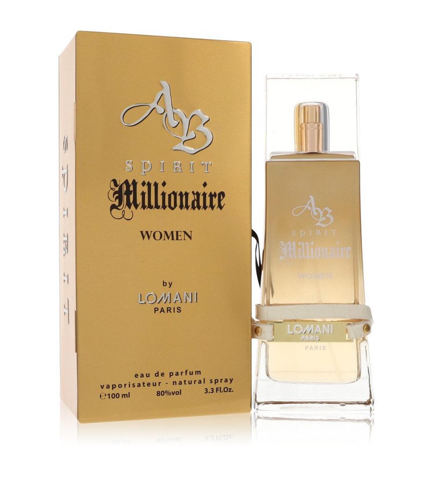 Spirit Millionaire by Lomani Eau De Parfum Spray 3.3 oz for Women