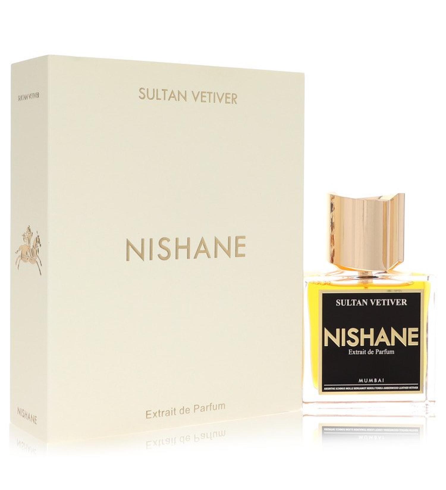Sultan Vetiver by Nishane Extrait De Parfum Spray 1.7 oz for Men