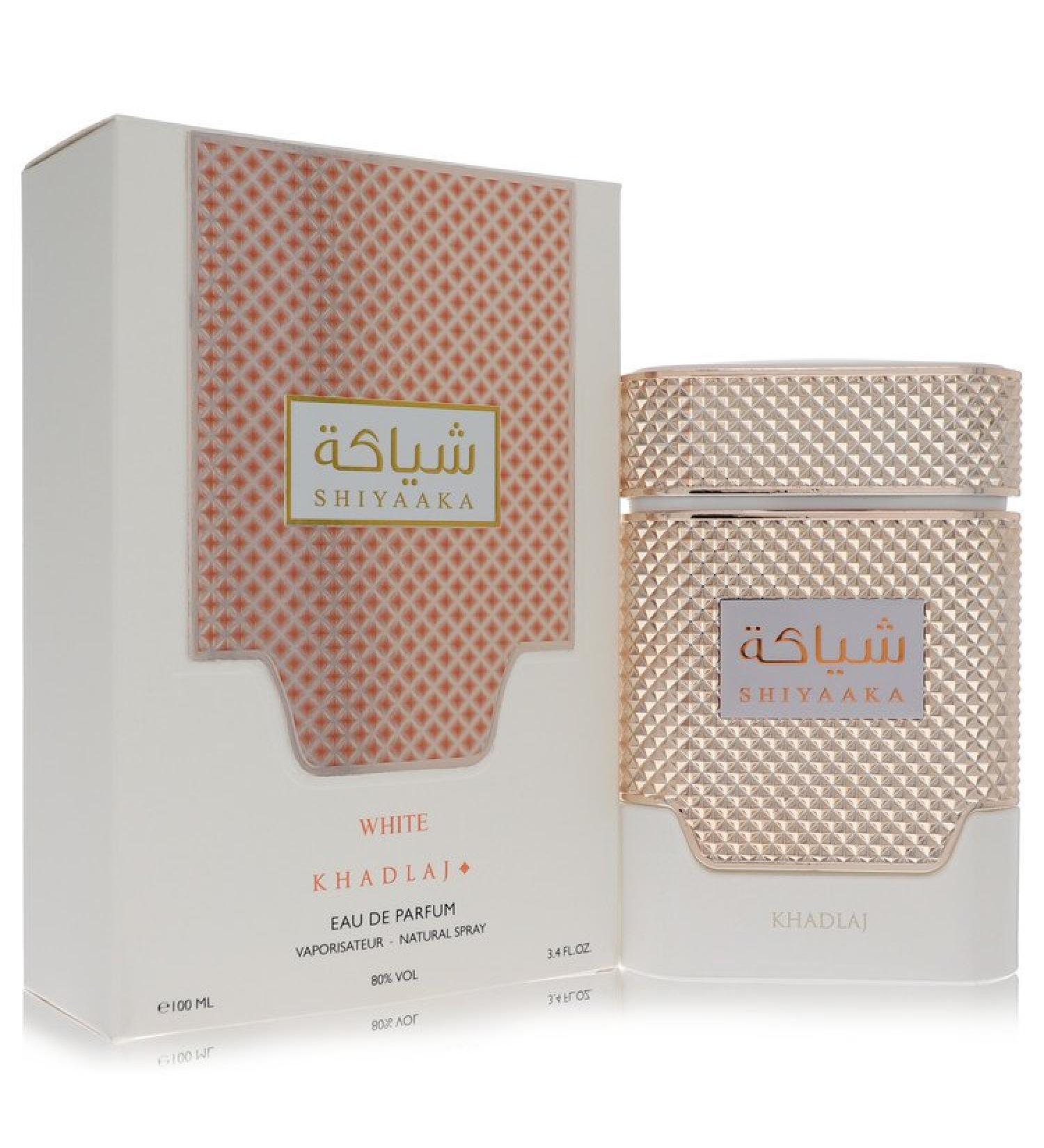 Khadlaj Shiyaaka White by Khadlaj Eau De Parfum Spray 3.4 oz for Men