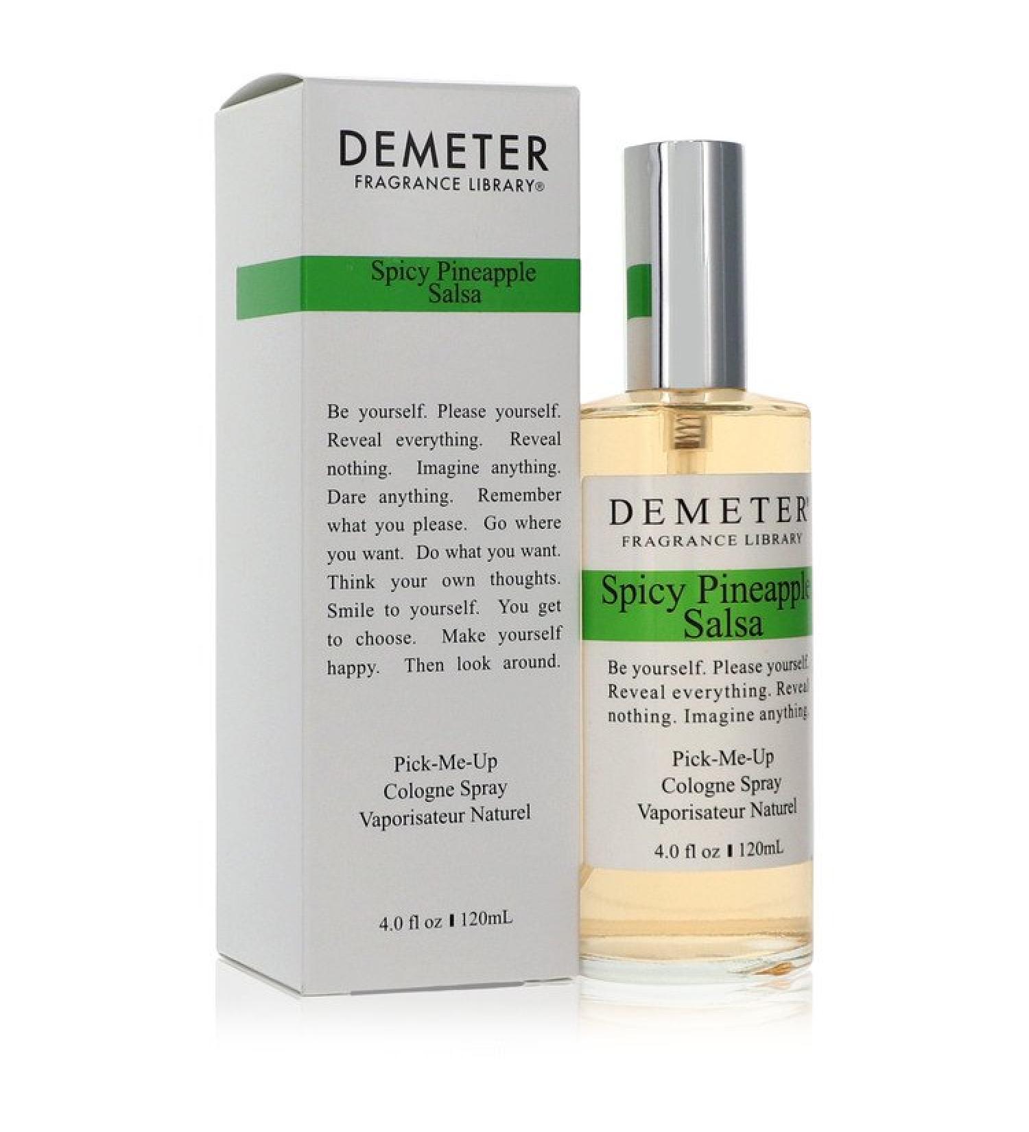 Demeter Spicy Pineapple Salsa by Demeter Cologne Spray (Unisex) 4 oz for Men