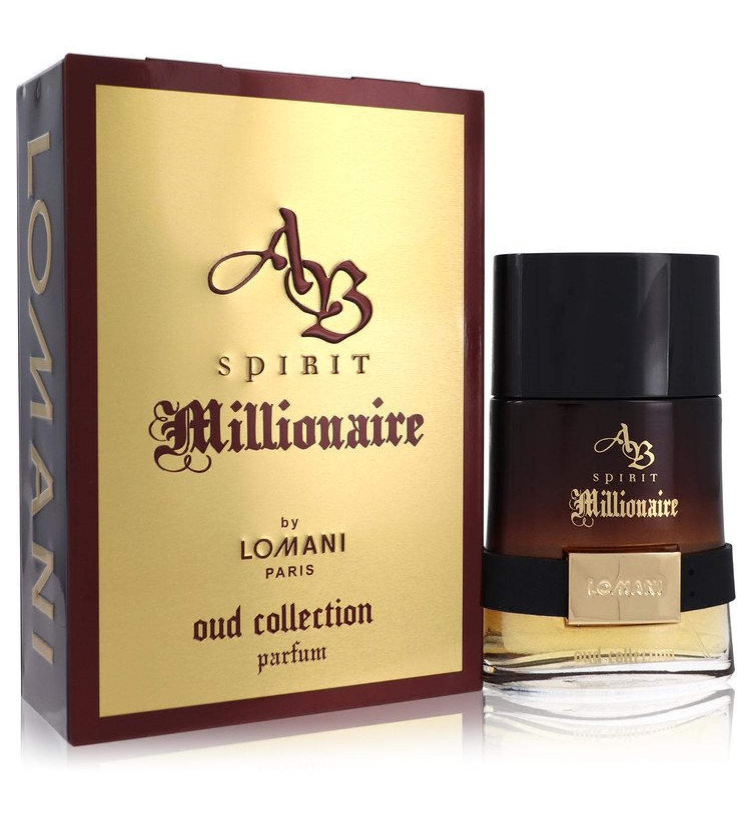 Spirit Millionaire Oud Collection by Lomani Eau De Parfum Spray 3.3 oz for Men