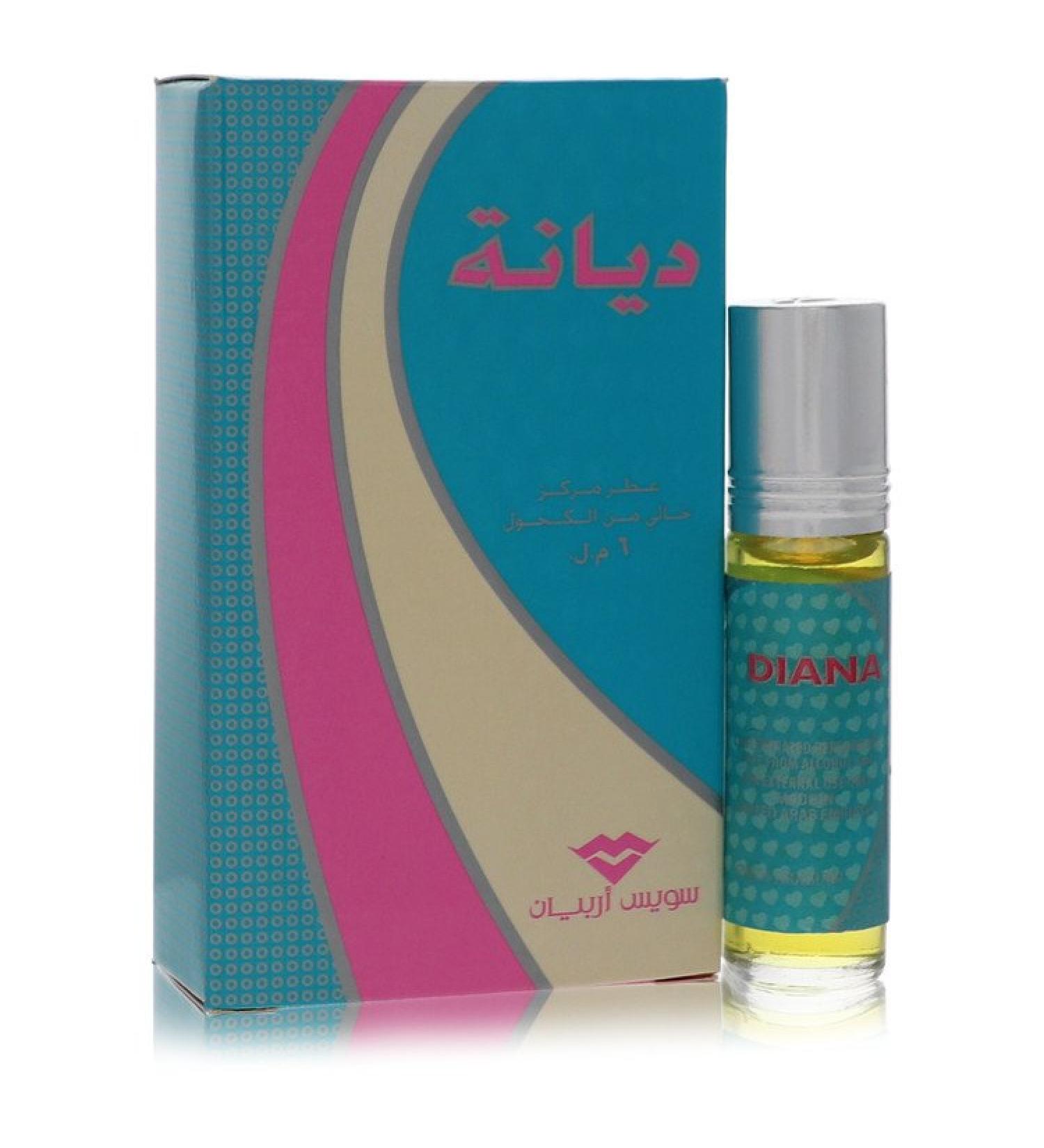 Swiss Arabian Diana by Swiss Arabian Concentrated Perfume Oil Free from Alcohol (Unisex) .20 oz for Women