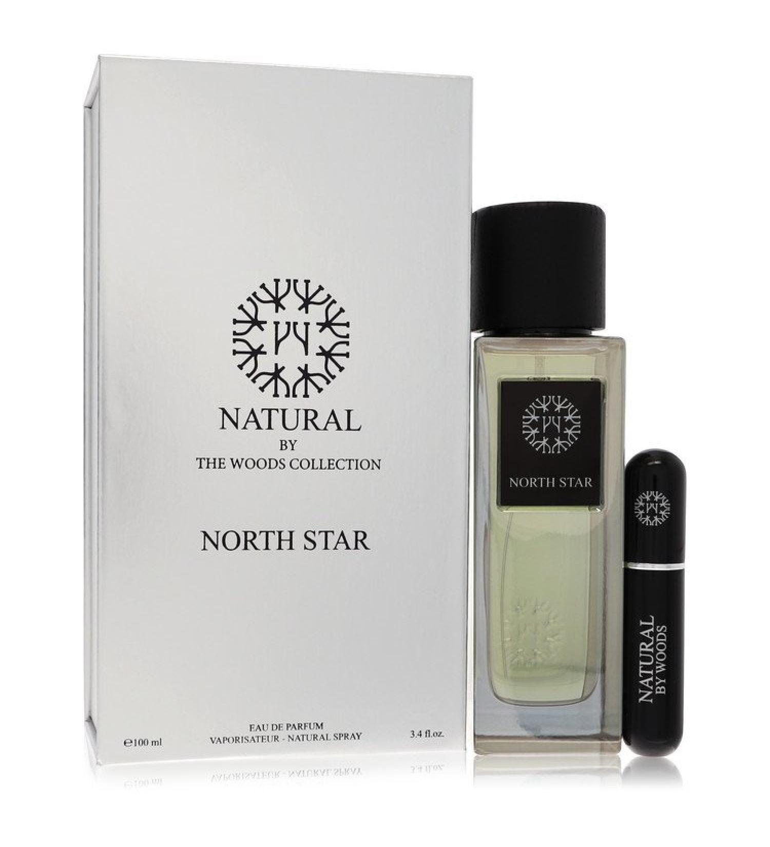 The Woods Collection Natural North Star by The Woods Collection Eau De Parfum Spray with Mini Refillable Spray (Unisex) 3.4 oz for Women