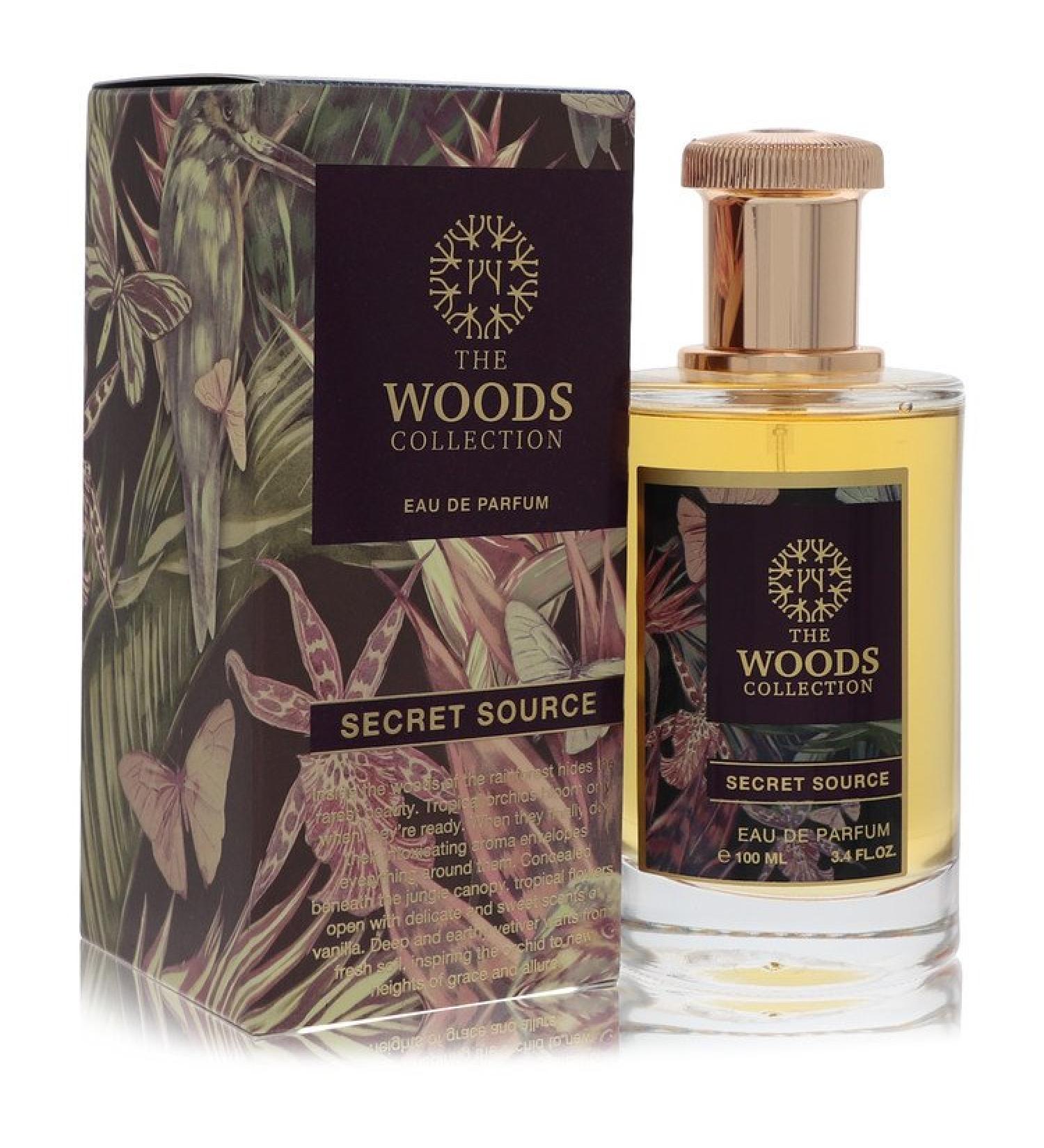 The Woods Collection Secret Source by The Woods Collection Eau De Parfum Spray (Unisex) 3.4 oz for Women