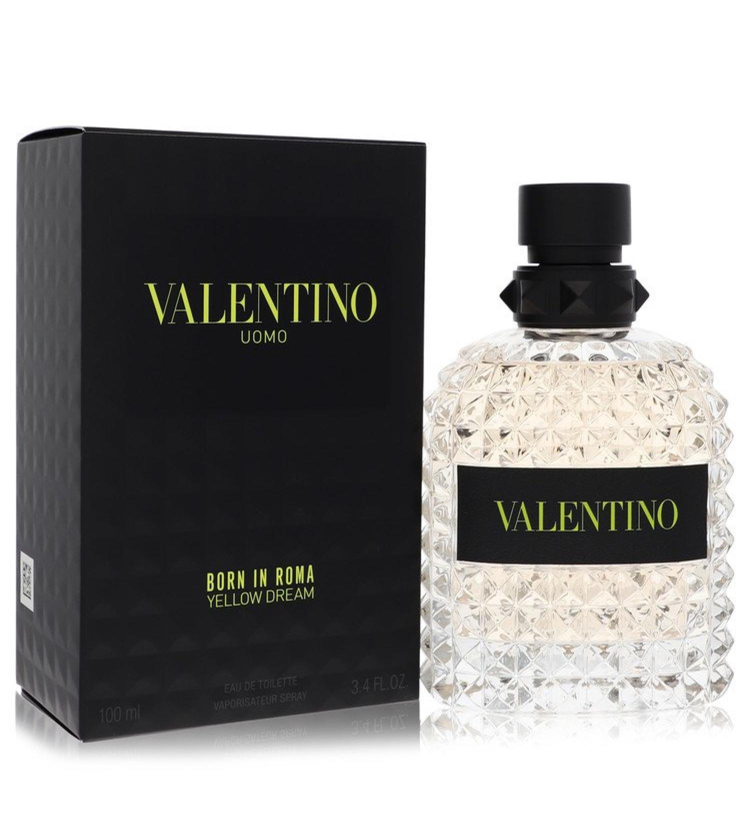 Valentino Uomo Born In Roma Yellow Dream by Valentino Eau De Toilette Spray 3.4 oz for Men