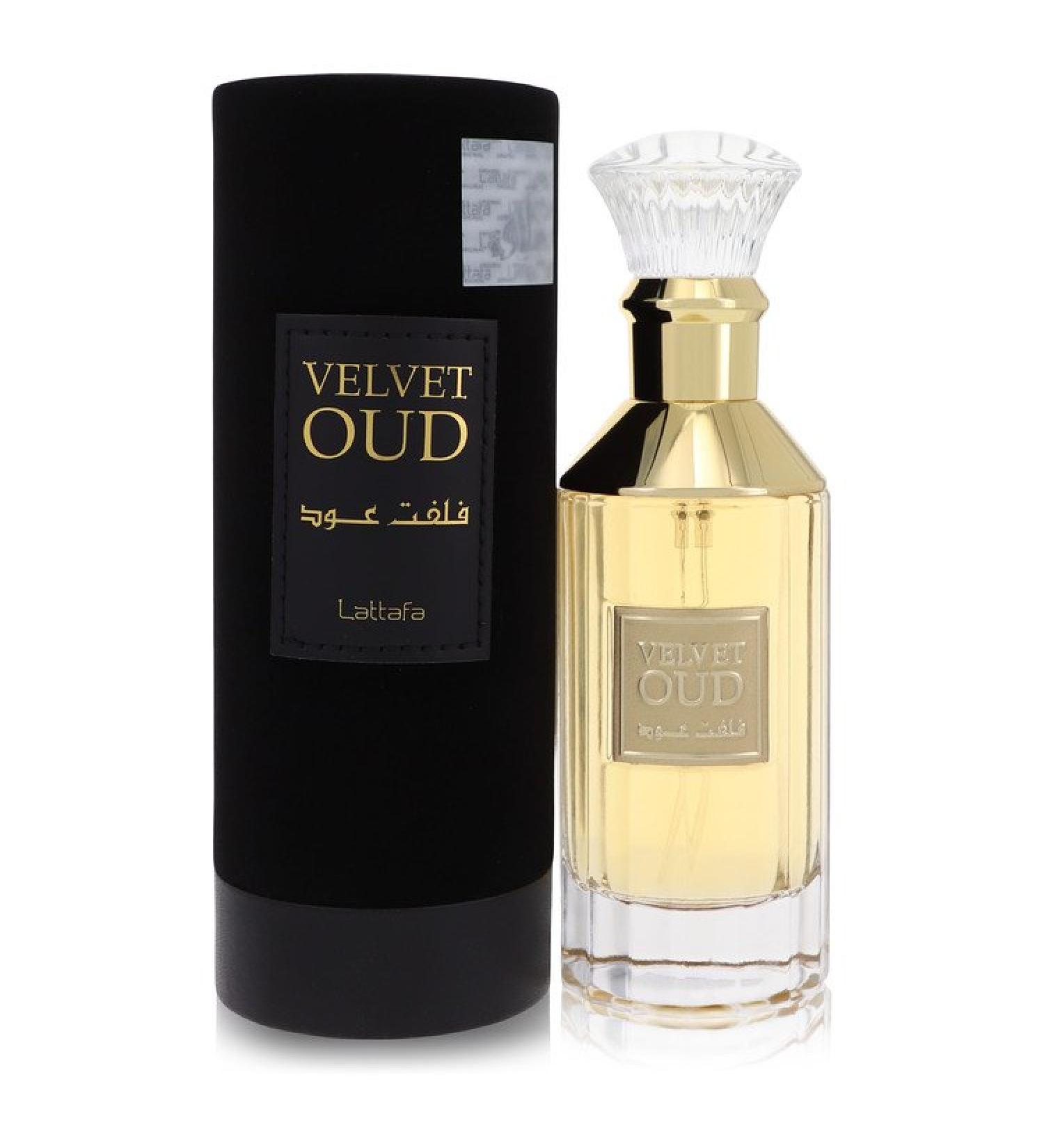 Lattafa Velvet Oud by Lattafa Eau De Parfum Spray (Unisex) 3.4 oz for Women