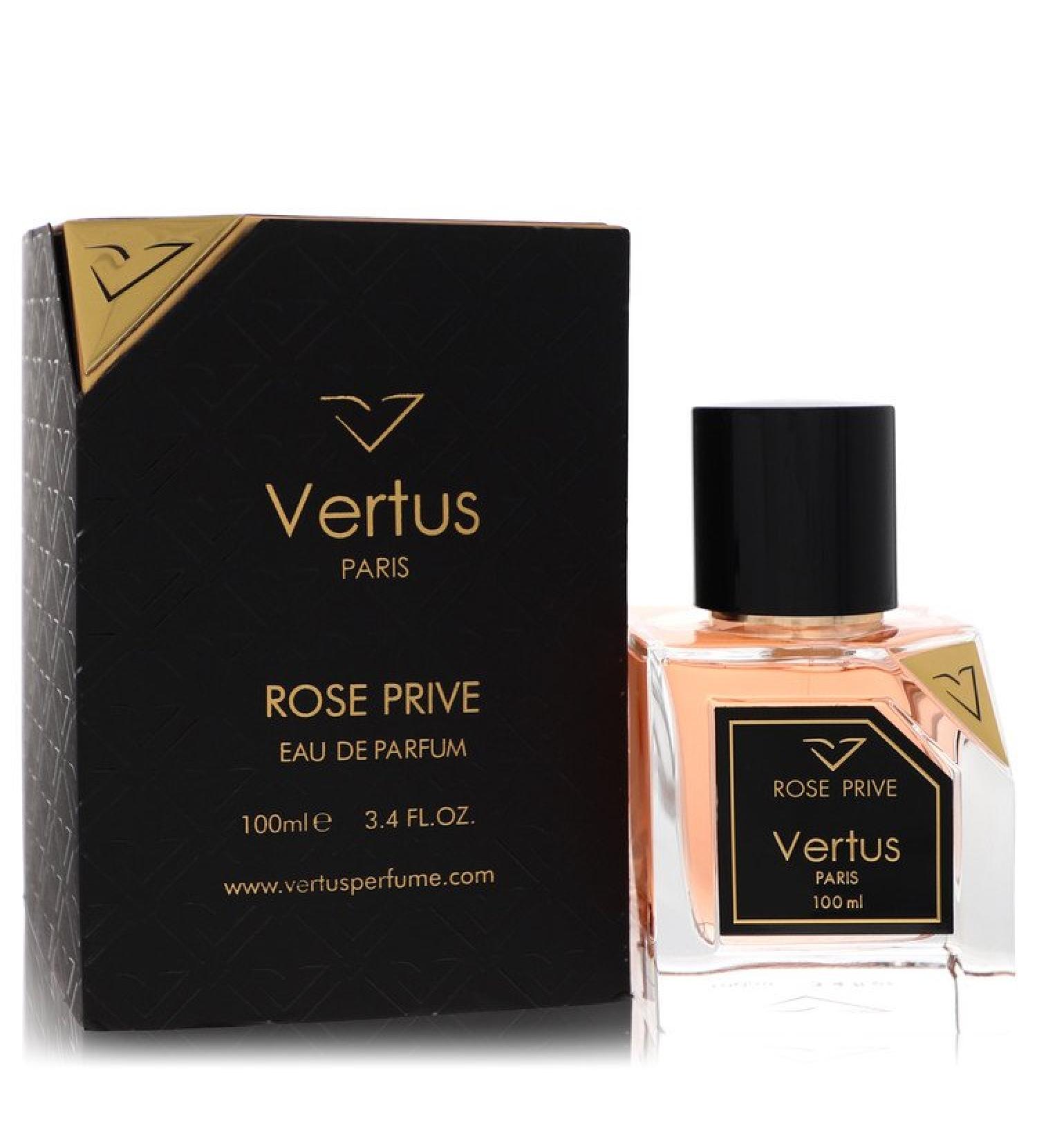 Vertus Rose Prive by Vert Eau De Parfum Spray (Unisex) 3.4 oz for Men