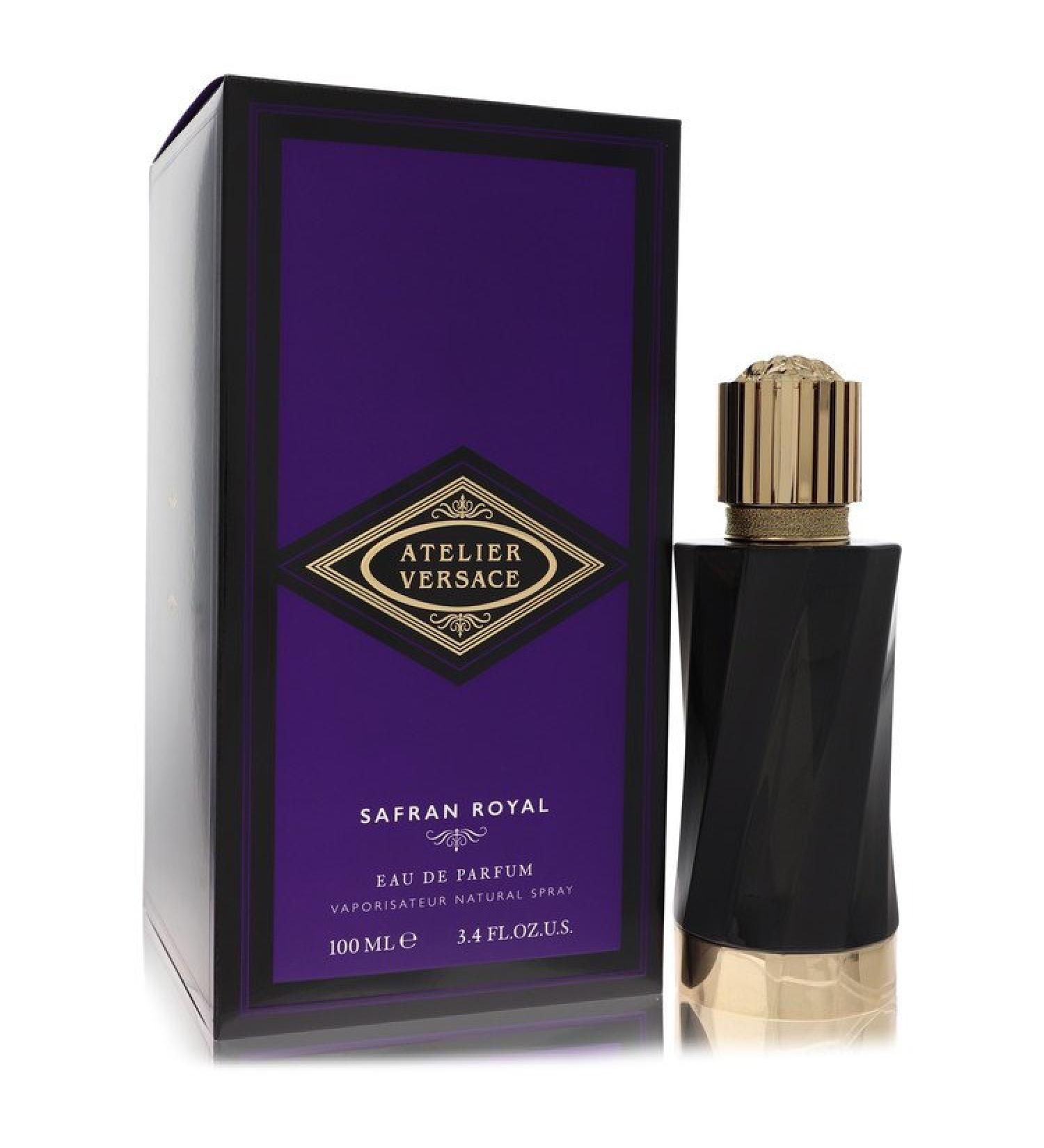 Versace Atelier Safran Royal by Versace Eau De Parfum Spray (Unisex) 3.4 oz for Women