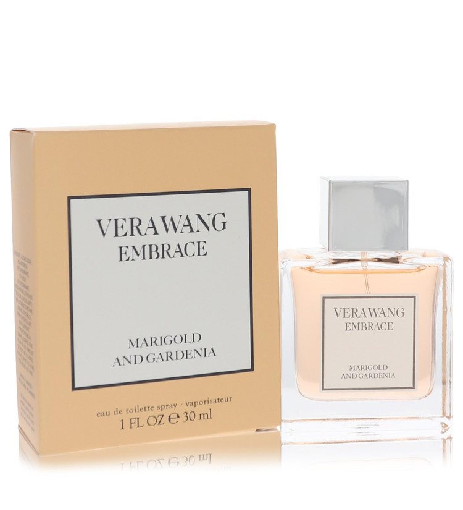 Vera Wang Embrace Marigold and Gardenia by Vera Wang Eau De Toilette Spray 1 oz for Women