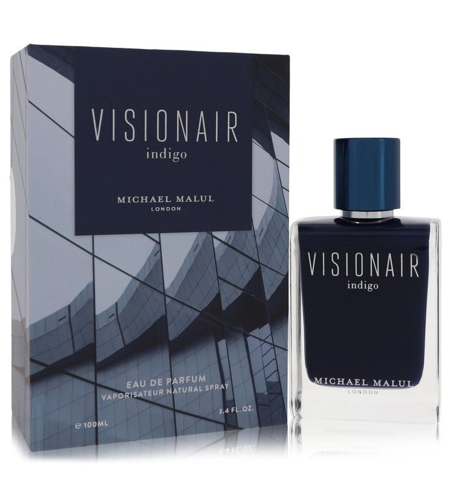 Visionair Indigo by Michael Malul Eau De Parfum Spray 3.4 oz for Men