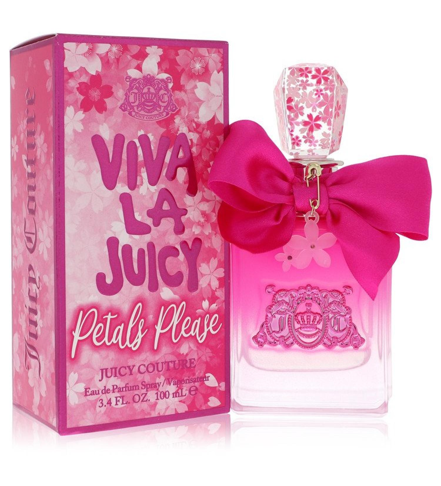 Viva La Juicy Petals Please by Juicy Couture Eau De Parfum Spray 3.4 oz for Women