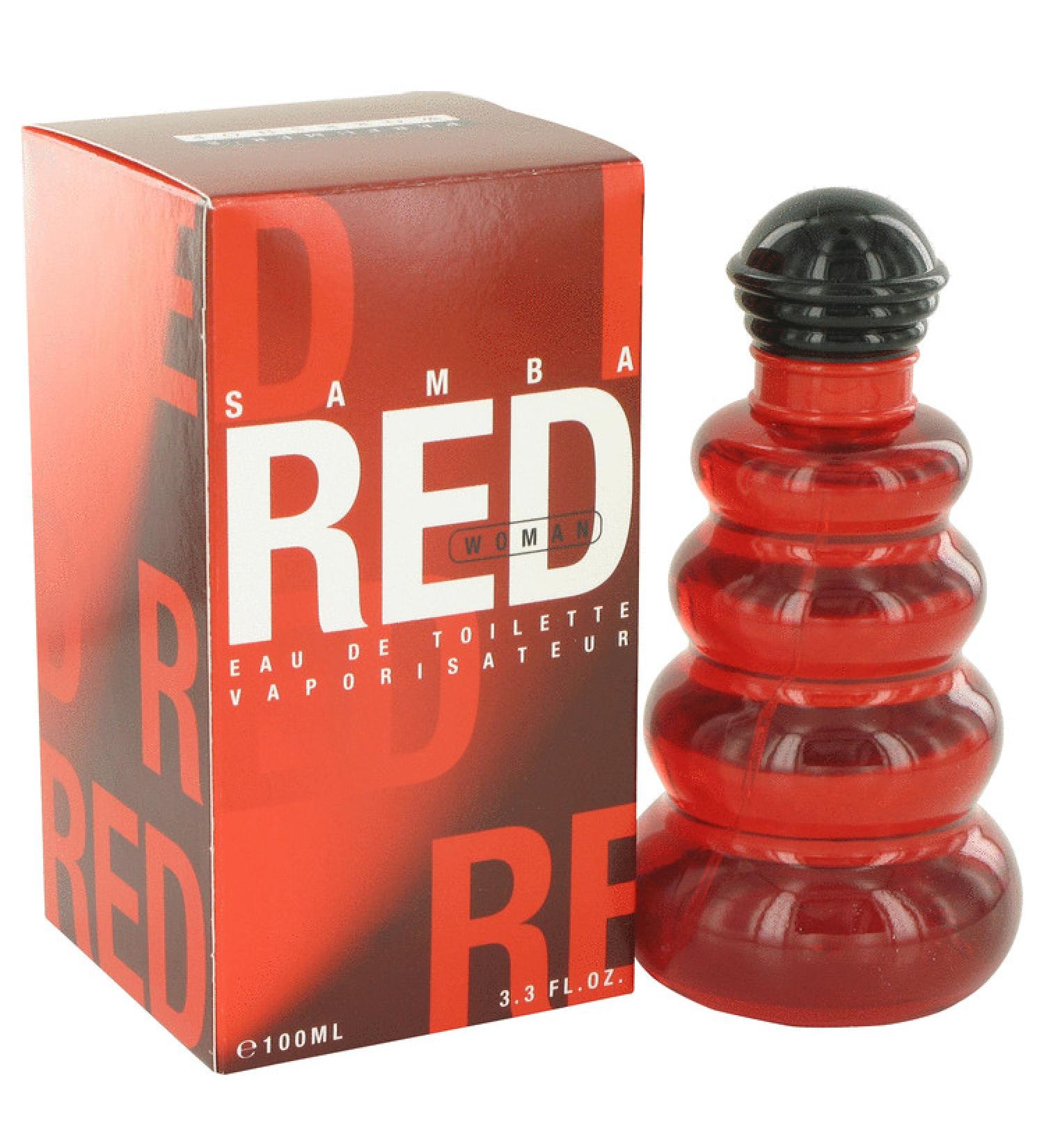 Samba Red by Perfumers Workshop Eau De Toilette Spray 3.4 oz for Women