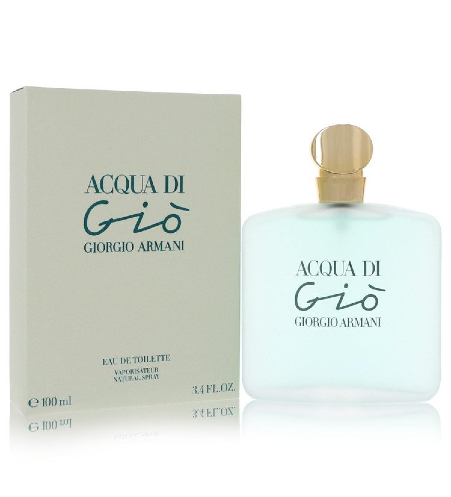 Acqua Di Gio by Giorgio Armani Eau De Toilette Spray 3.3 oz for Women