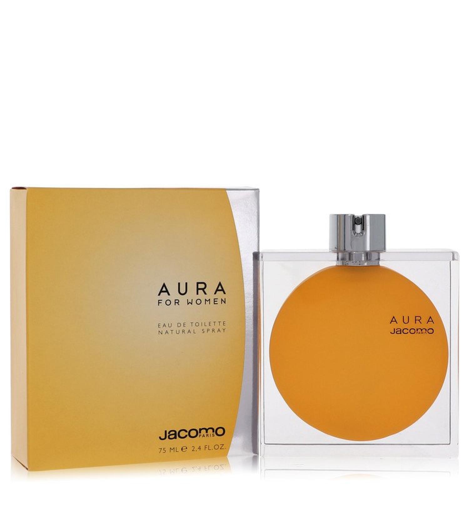 Aura by Jacomo Eau De Toilette Spray 2.4 oz for Women