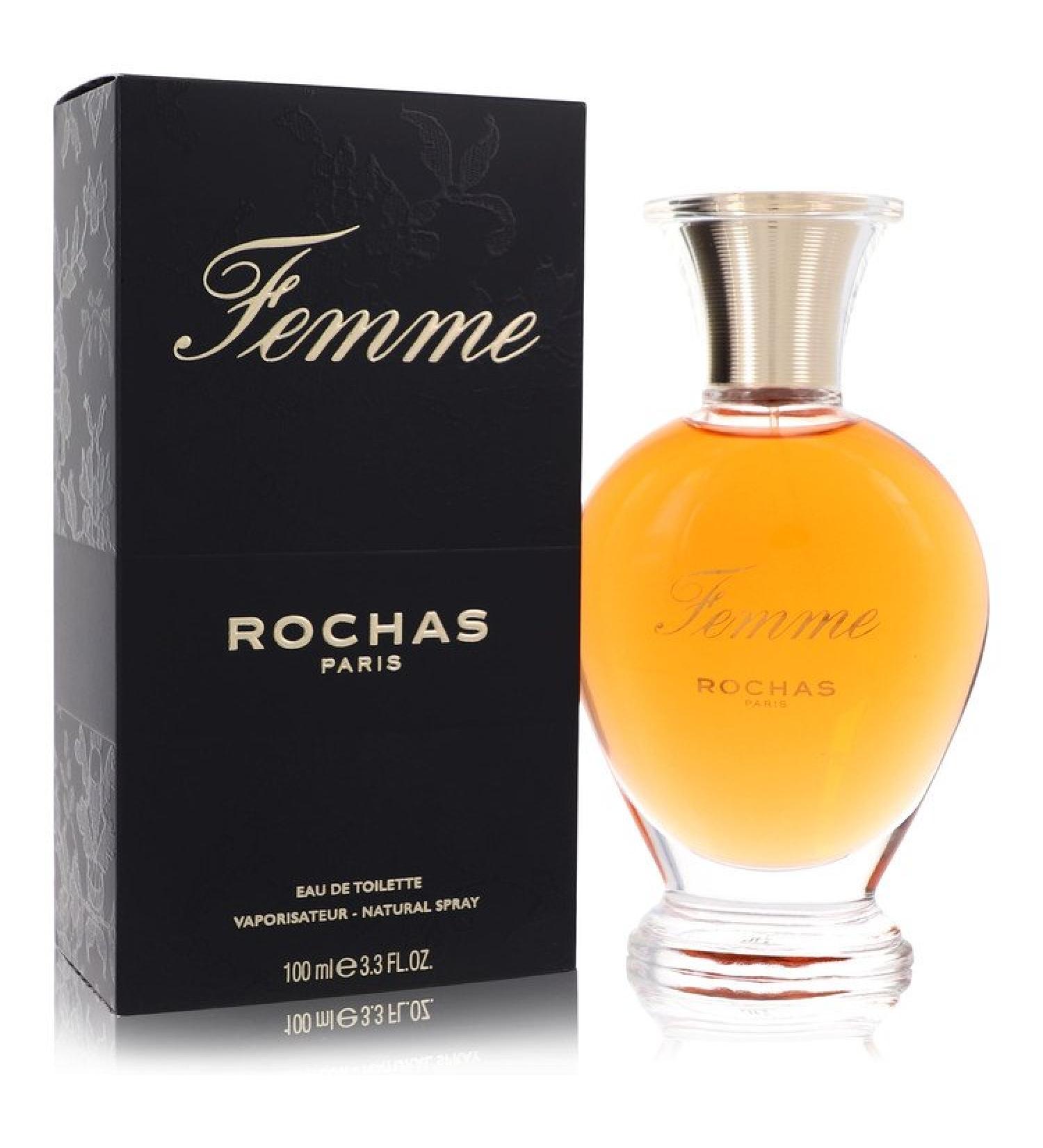 Femme Rochas by Rochas Eau De Toilette Spray 3.4 oz for Women