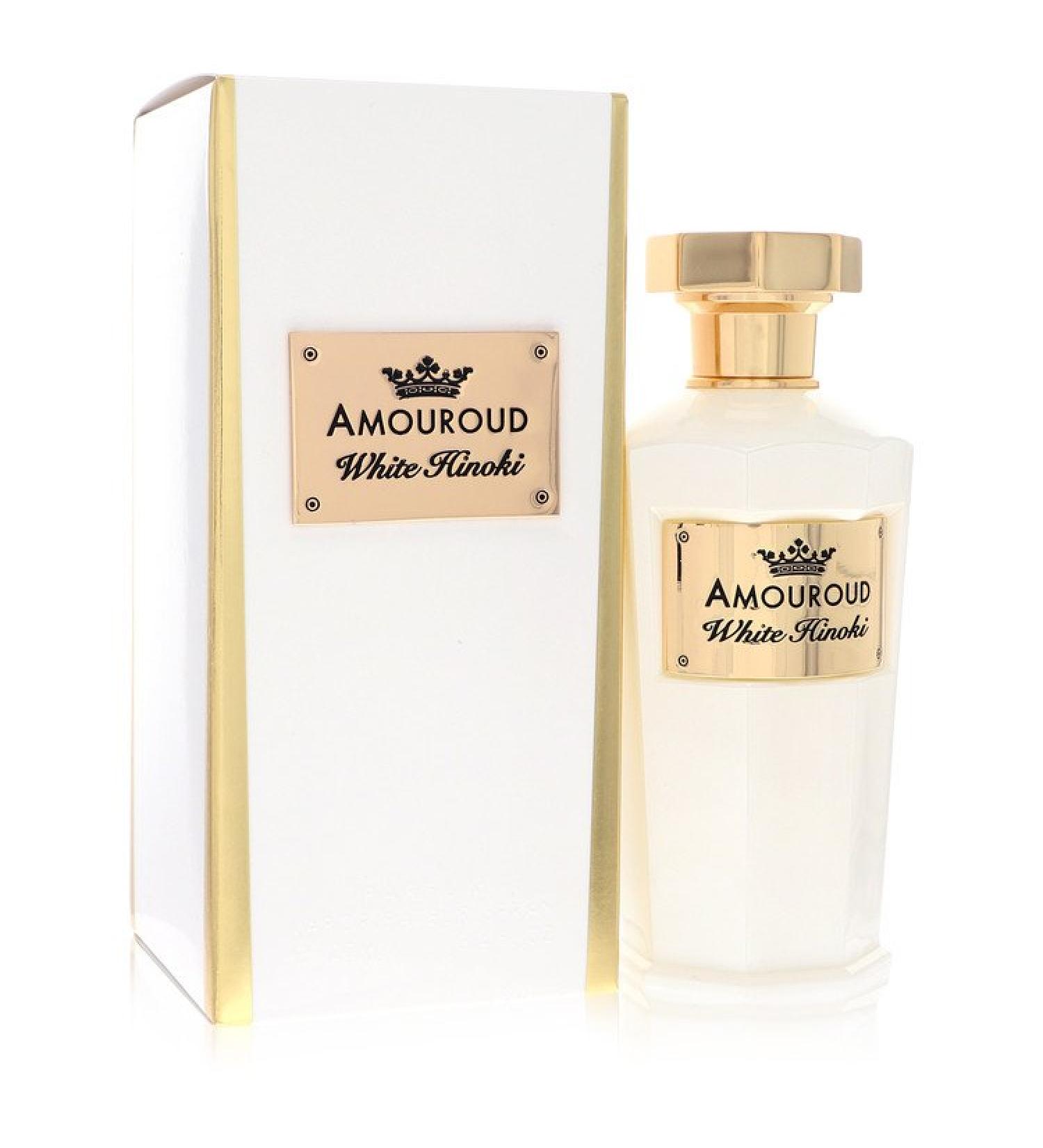 White Hinoki by Amouroud Eau De Parfum Spray (Unisex) 3.4 oz for Women