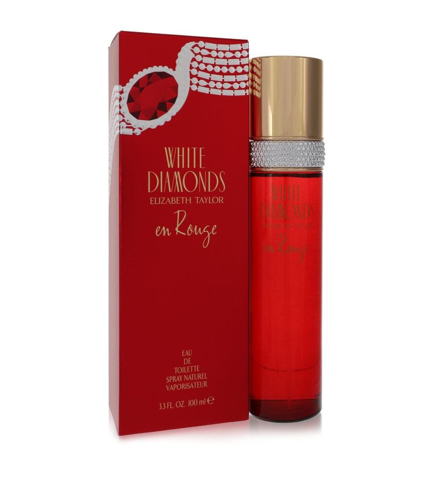 White Diamonds En Rouge by Elizabeth Taylor Eau De Toilette Spray 3.3 oz for Women