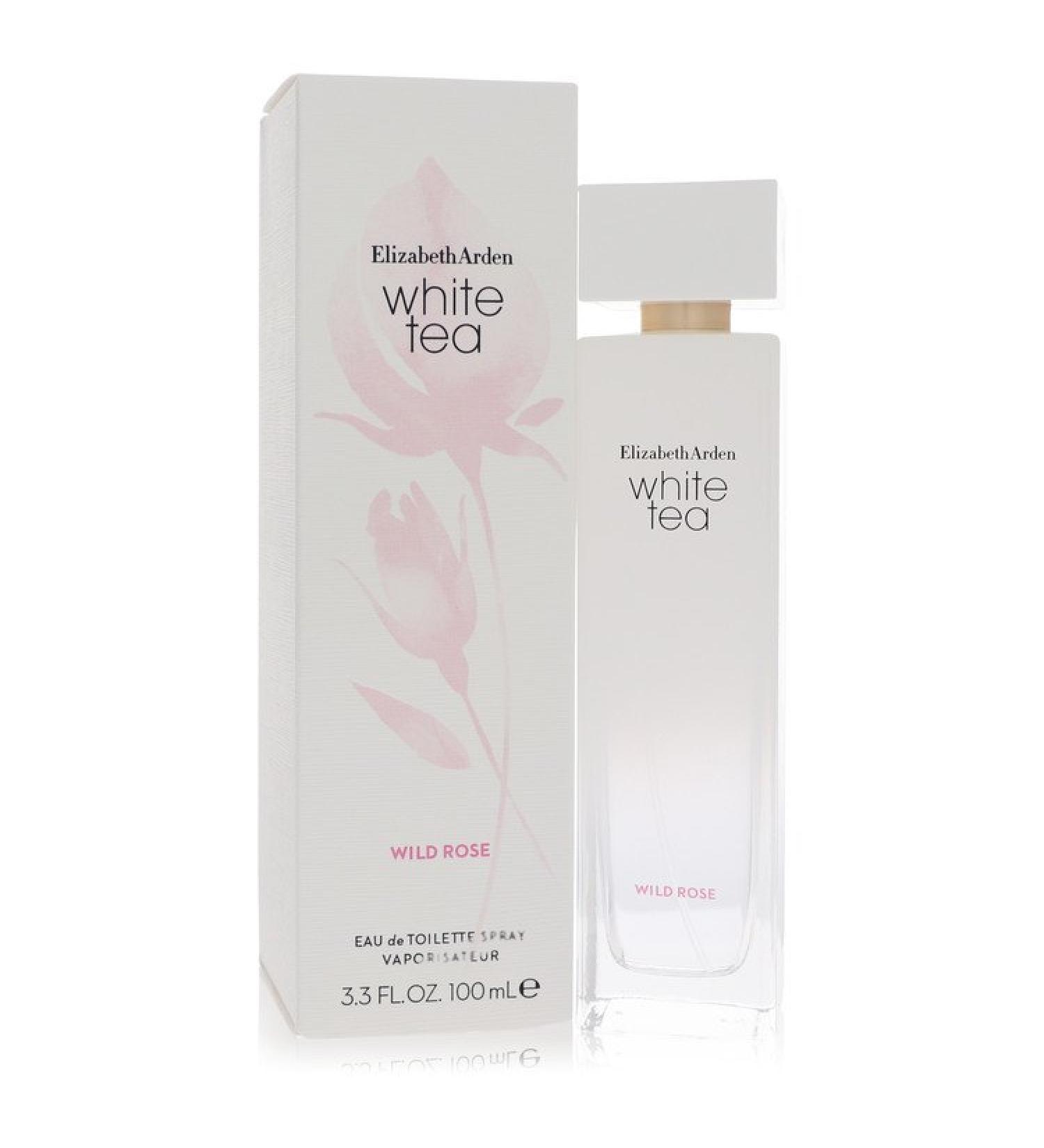 White Tea Wild Rose by Elizabeth Arden Eau De Toilette Spray 3.3 oz for Women