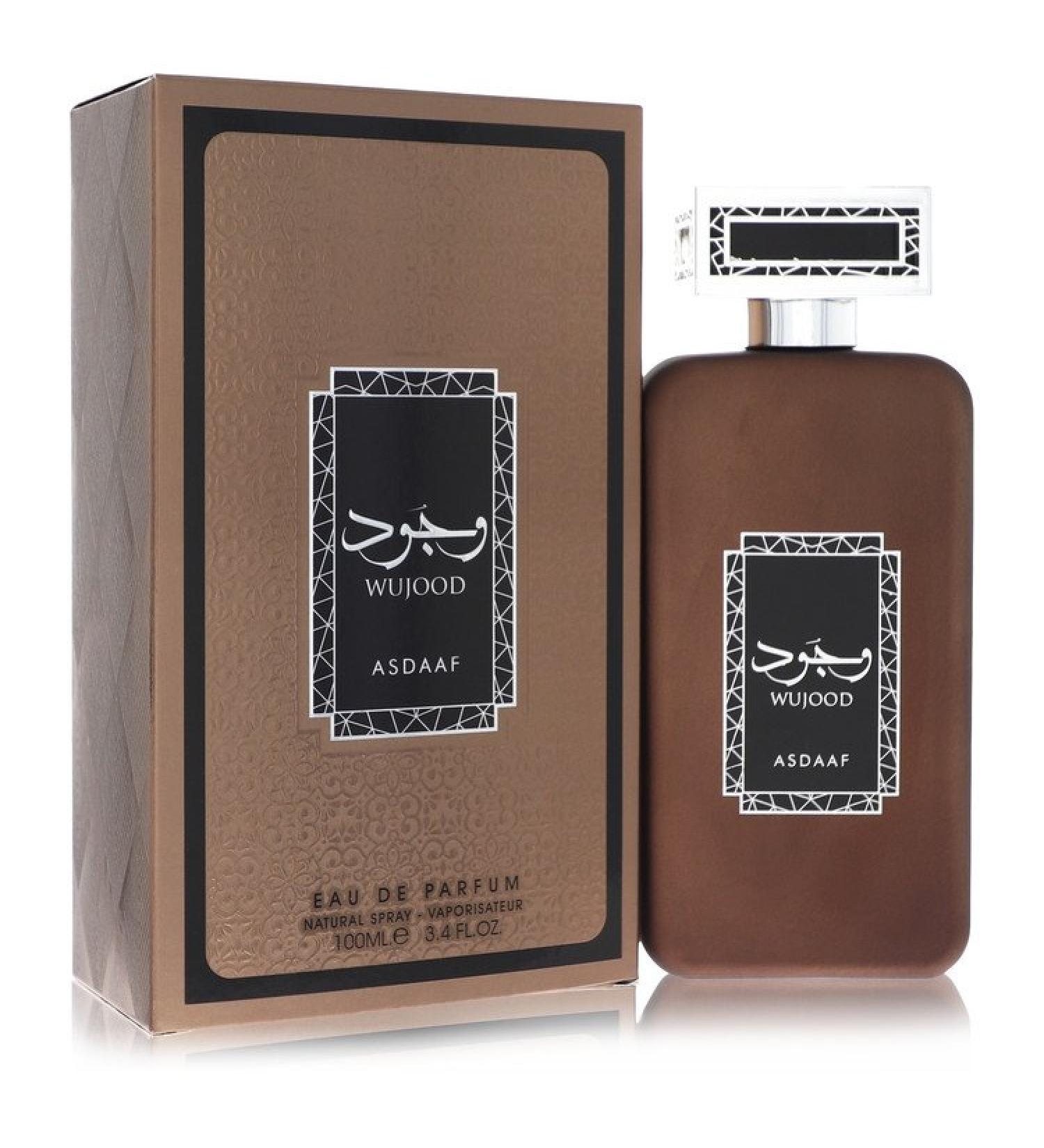 Lattafa Asdaaf Wujood by Lattafa Eau De Parfum Spray (Unisex) 3.4 oz for Women